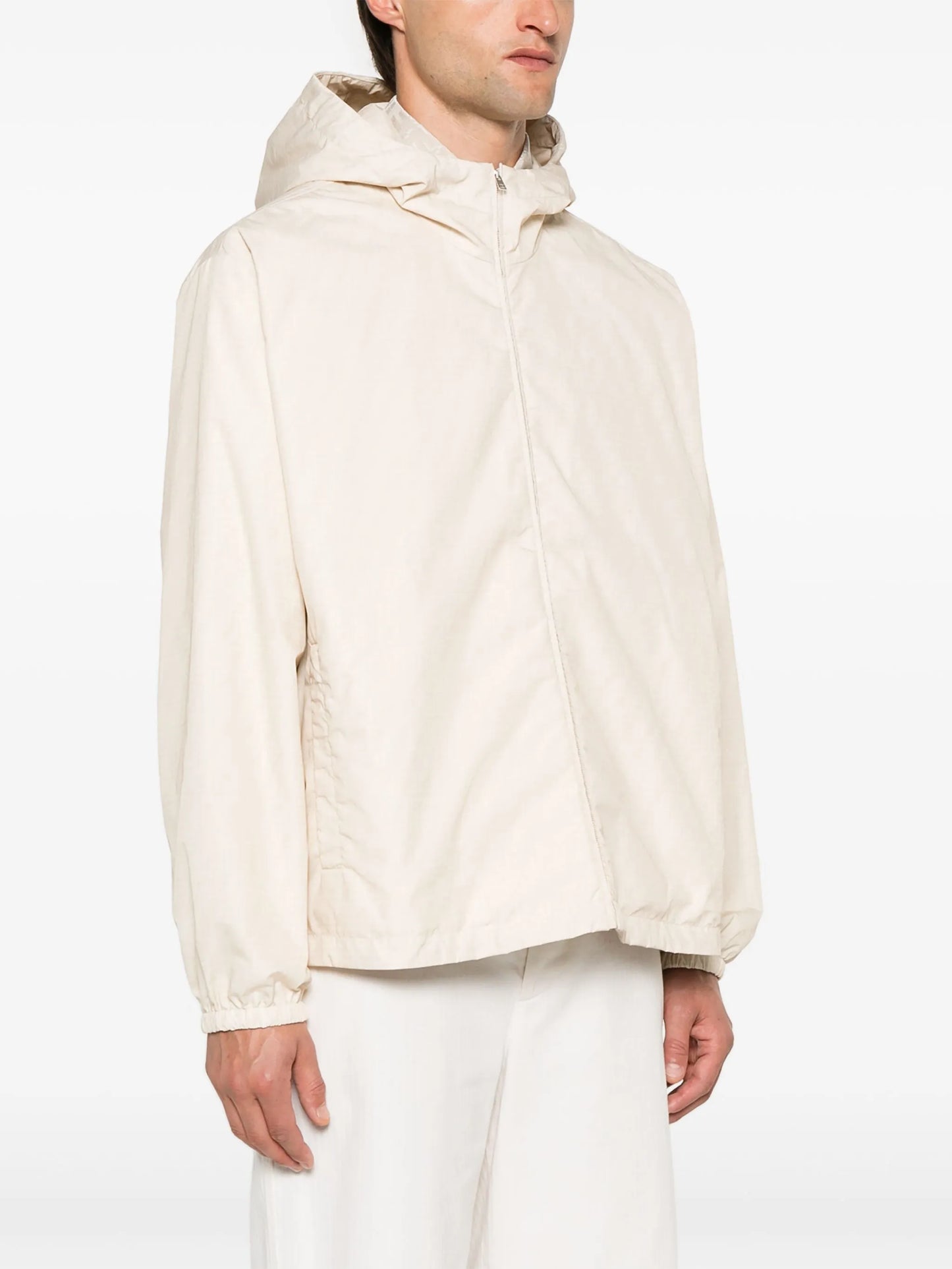 FF-logo print windbreaker