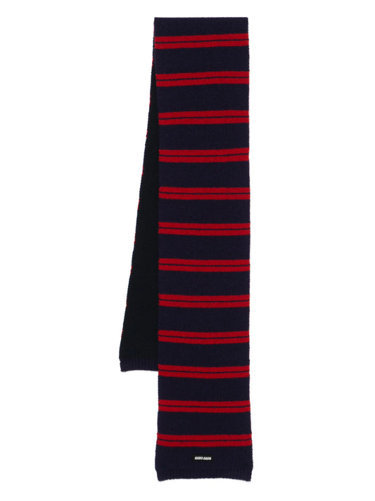 striped scarf