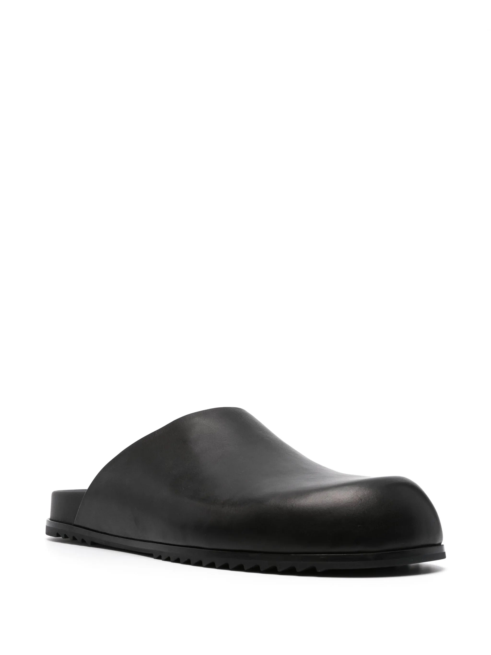 Granola leather slippers