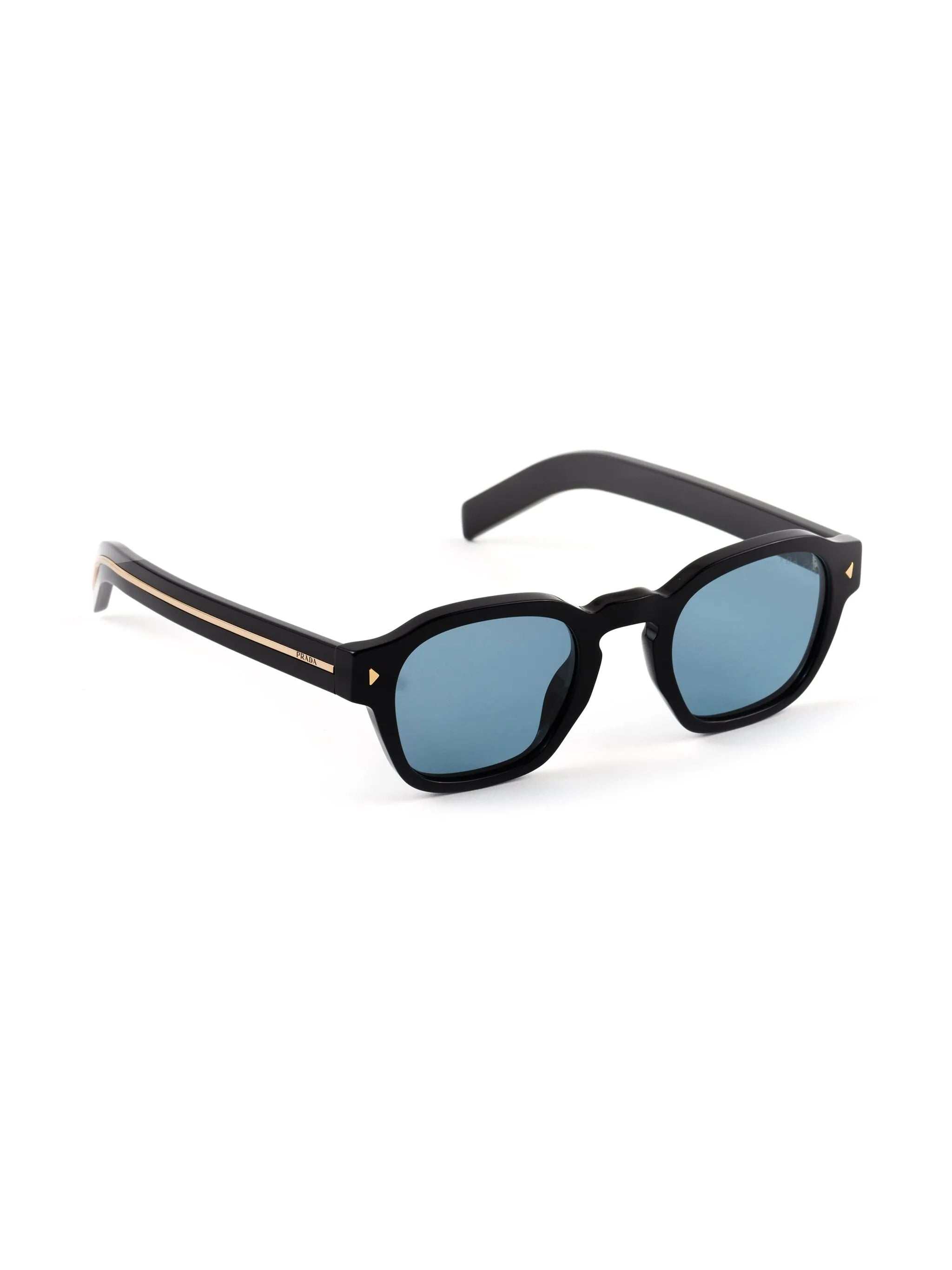 logo-plaque square-frame sunglasses
