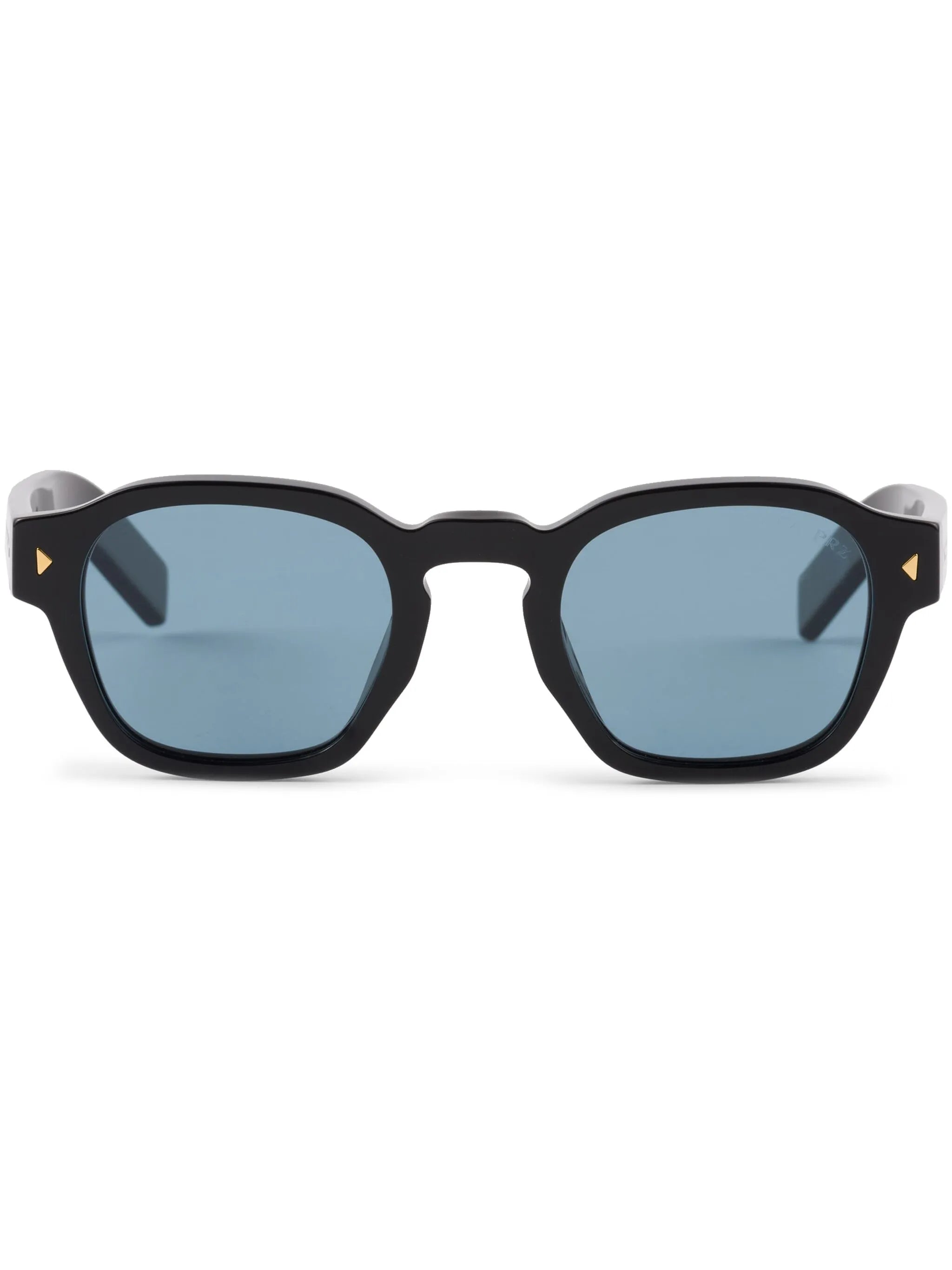 logo-plaque square-frame sunglasses