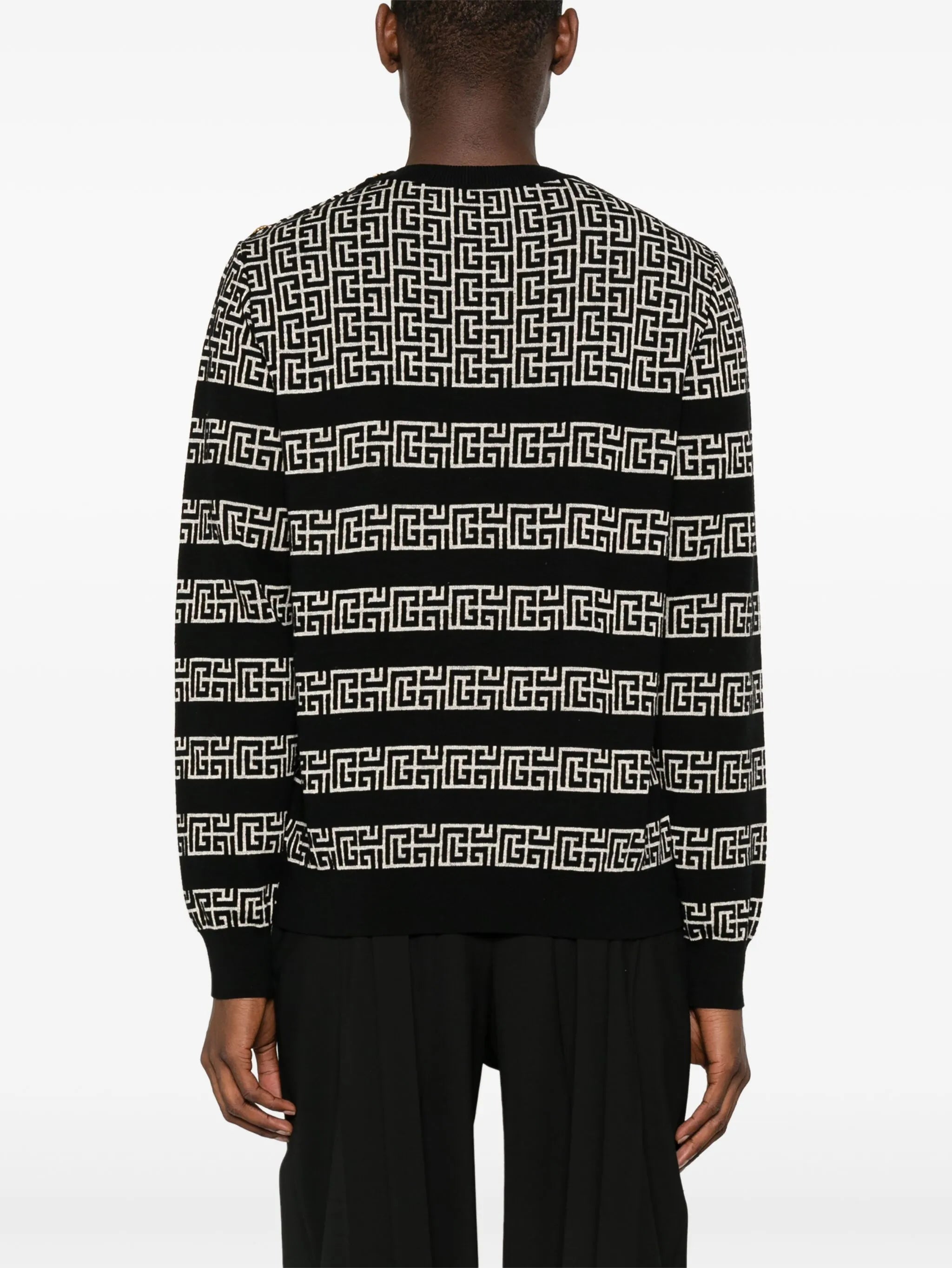 PB Labyrinth ribbed jumper