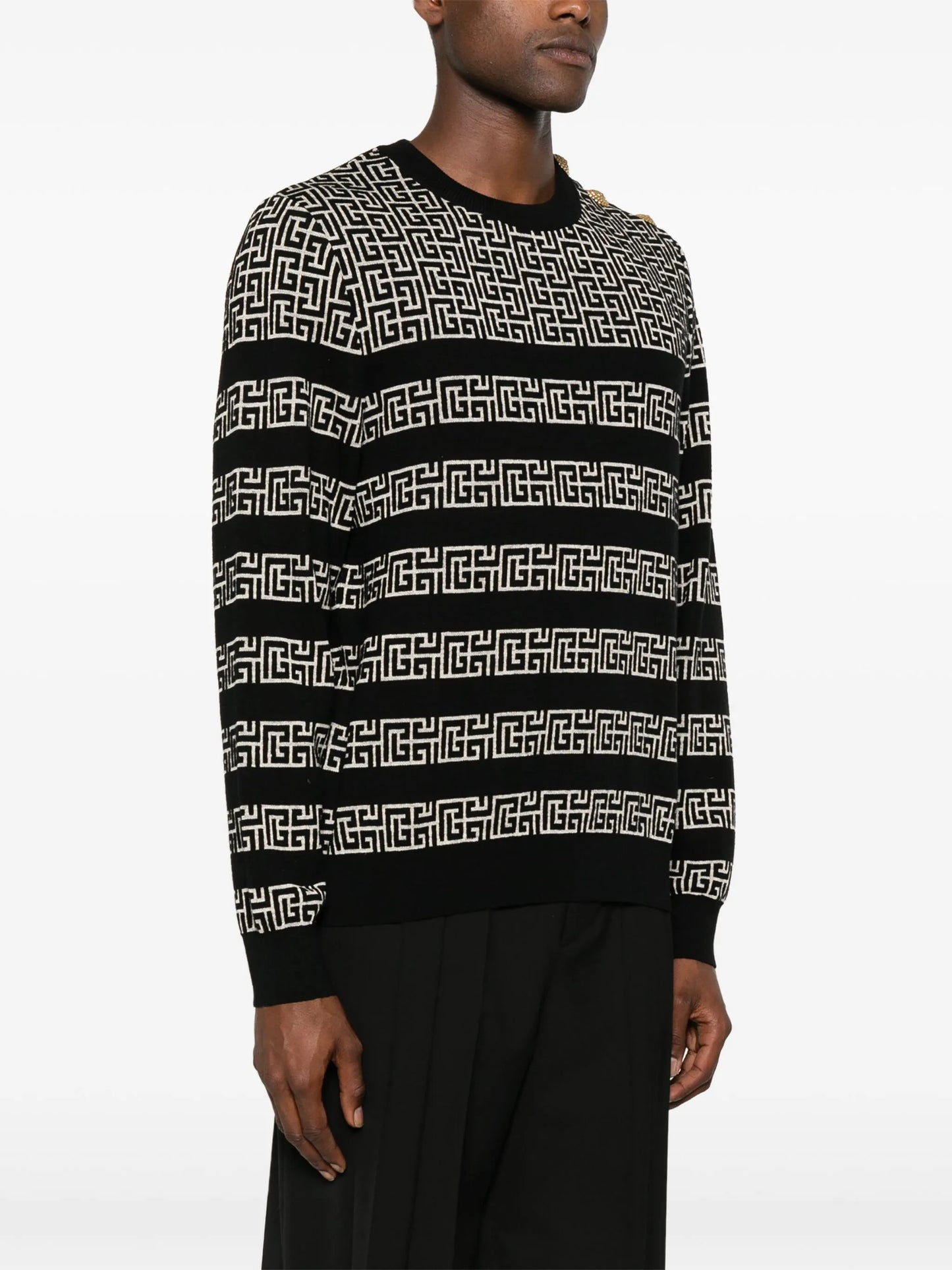 PB Labyrinth ribbed jumper