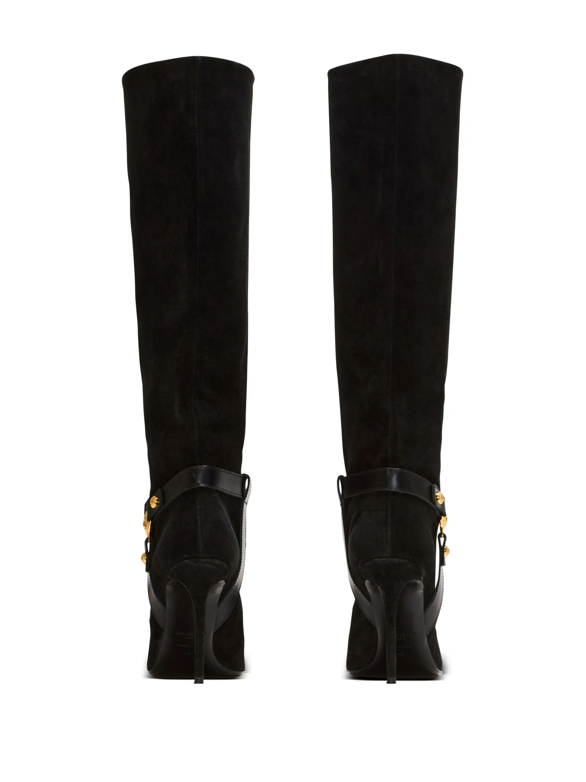 Eva 95mm suede biker boots