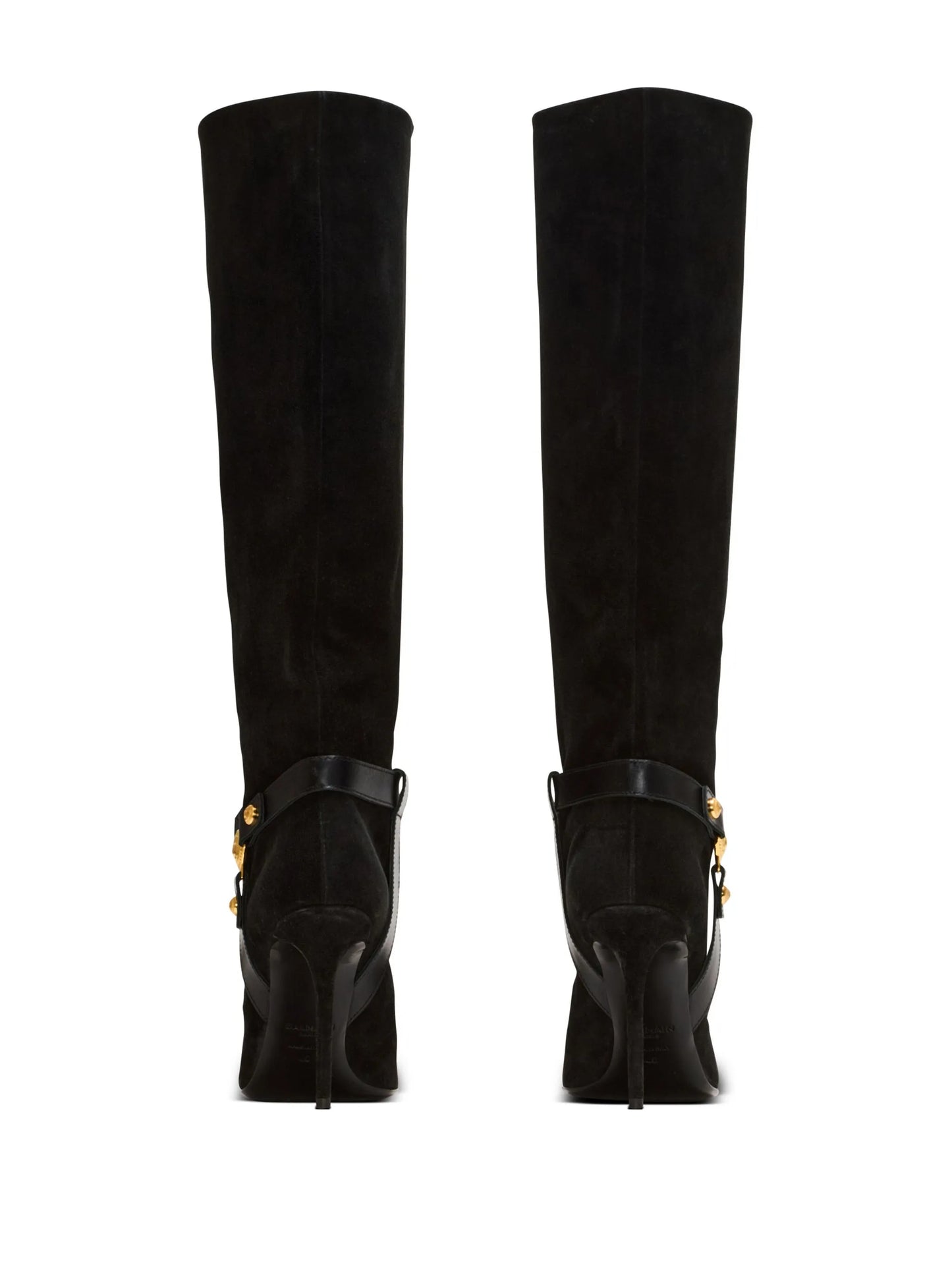 Eva 95mm suede biker boots