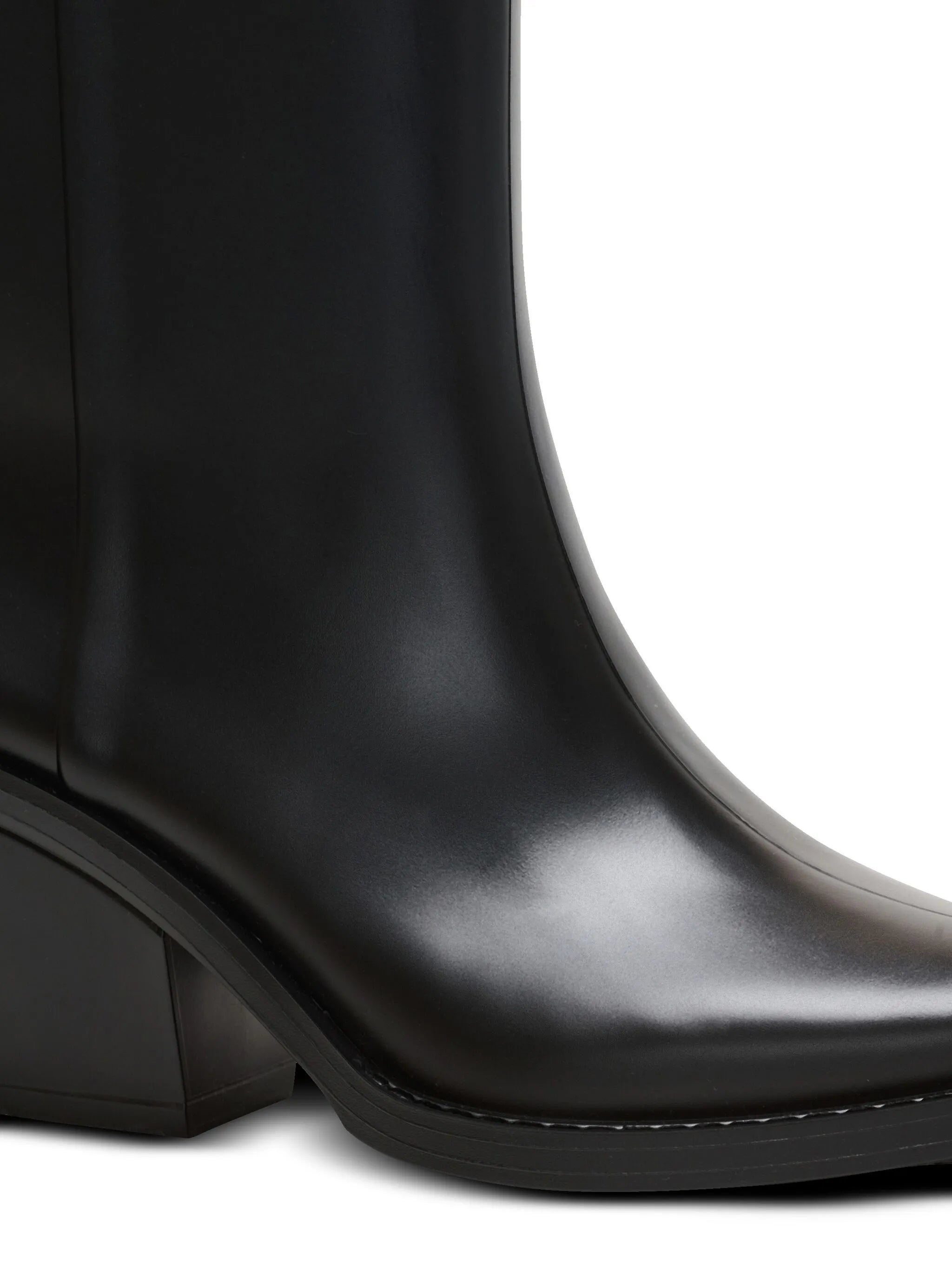 Tess 55mm logo-plaque boots