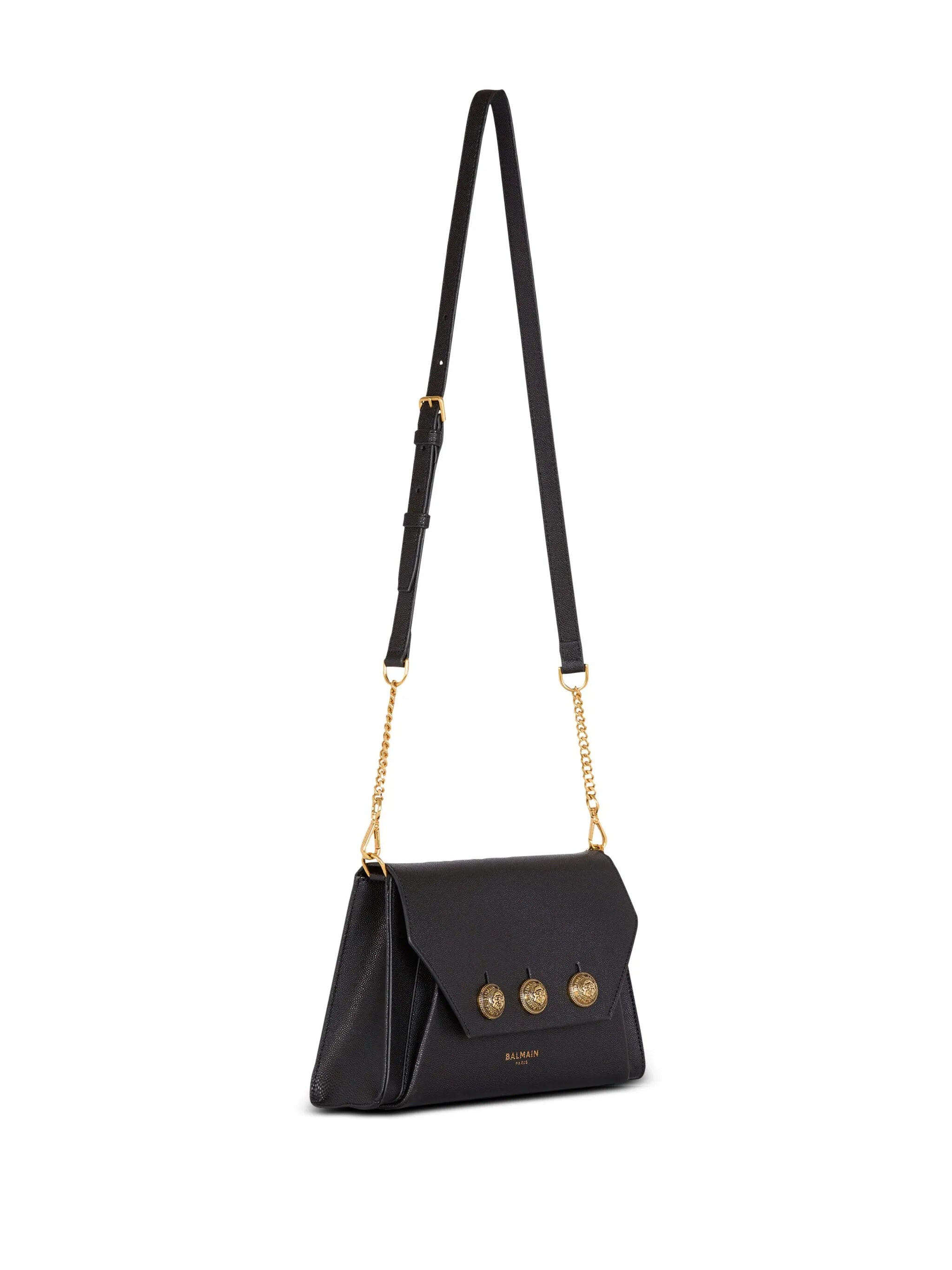 Emblème leather crossbody bag