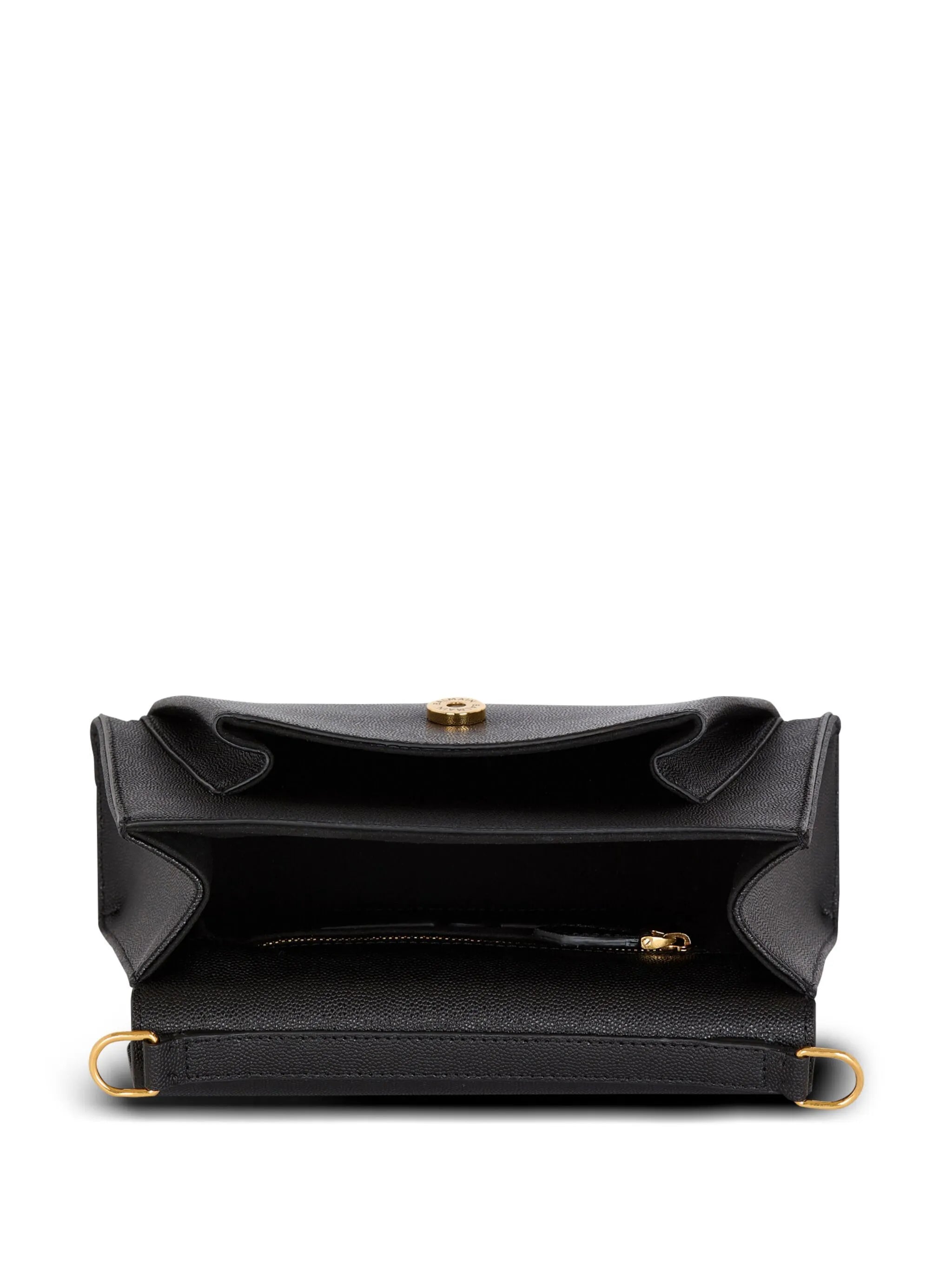 Emblème leather crossbody bag