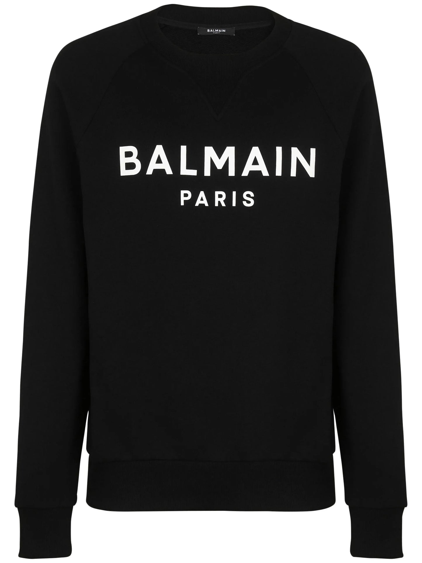 Balmain Paris logo-print cotton sweatshirt