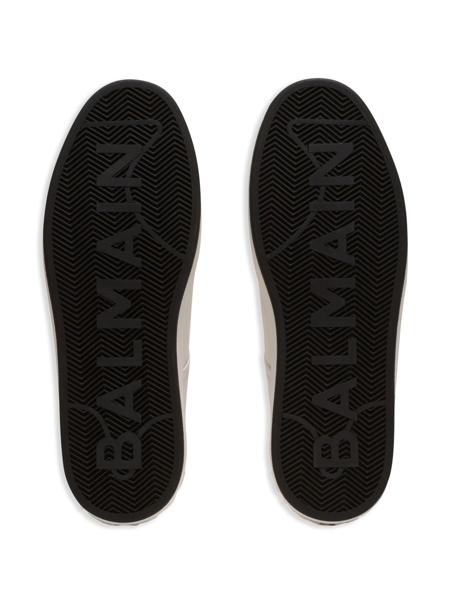 B-Court logo-plaque leather trainers