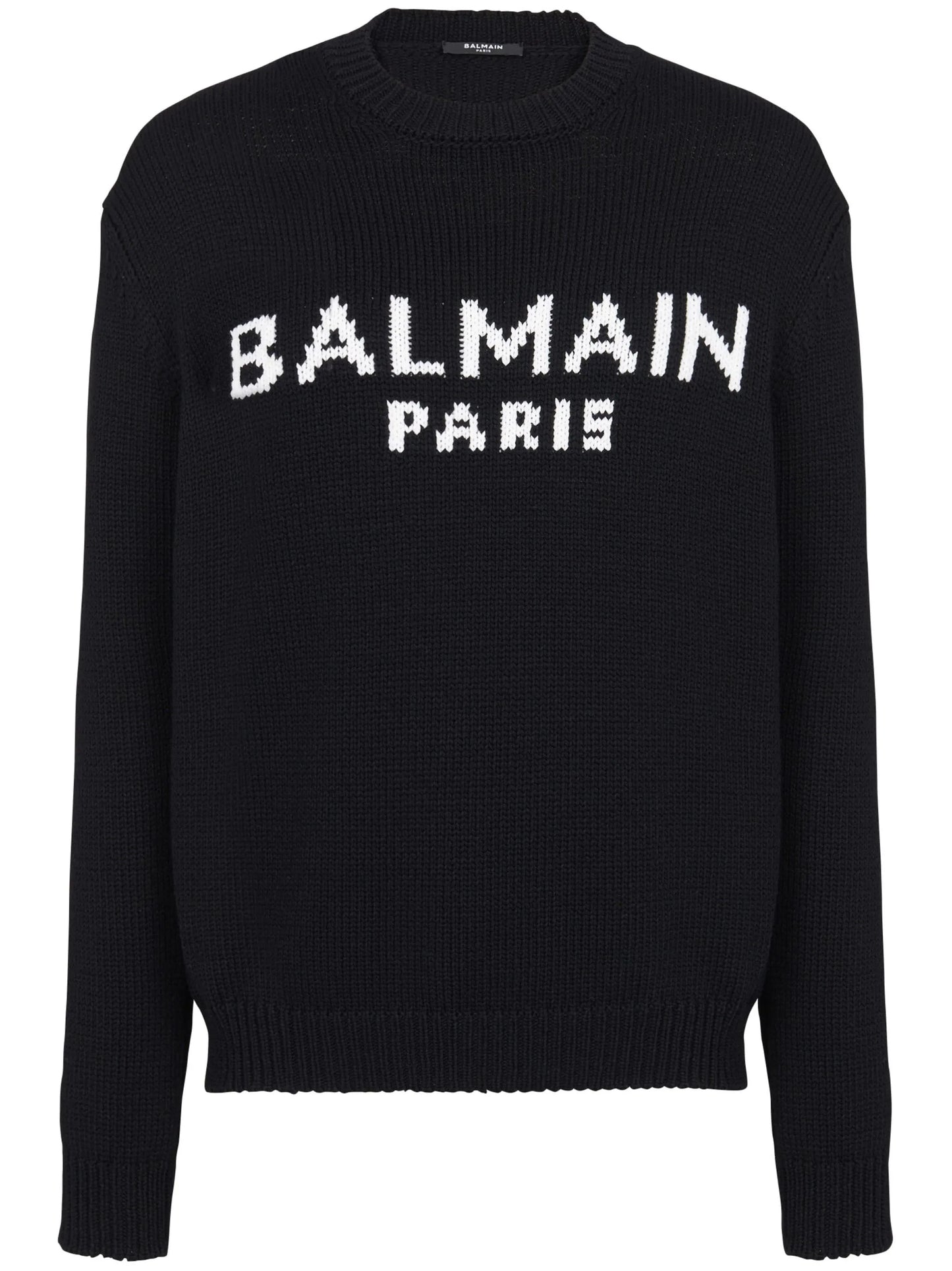Balmain Paris intarsia-knit jumper