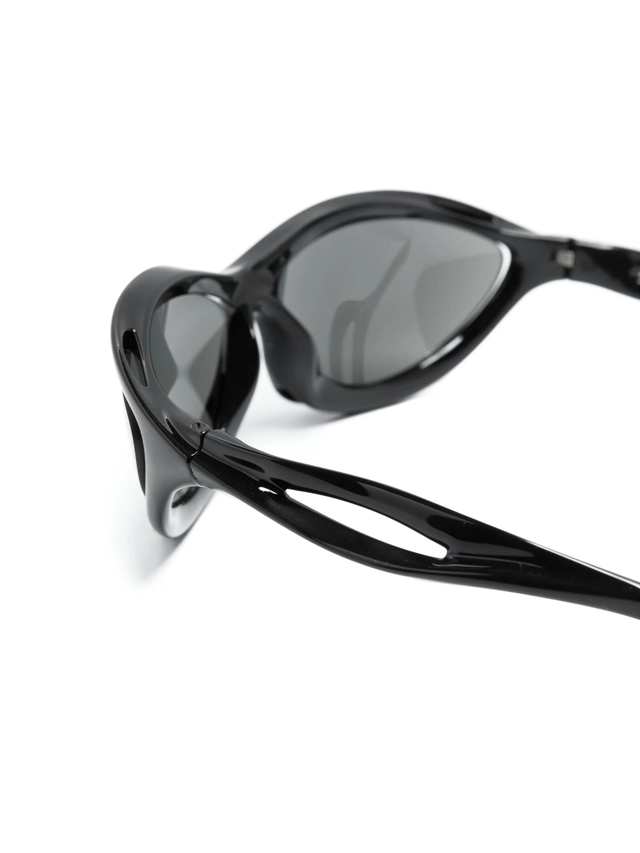 Runway geometric-frame sunglasses