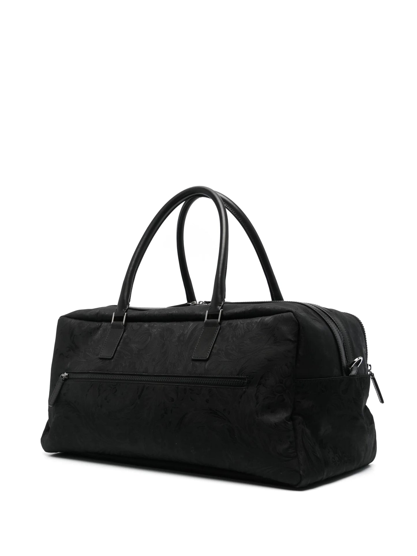jacquard duffle bag