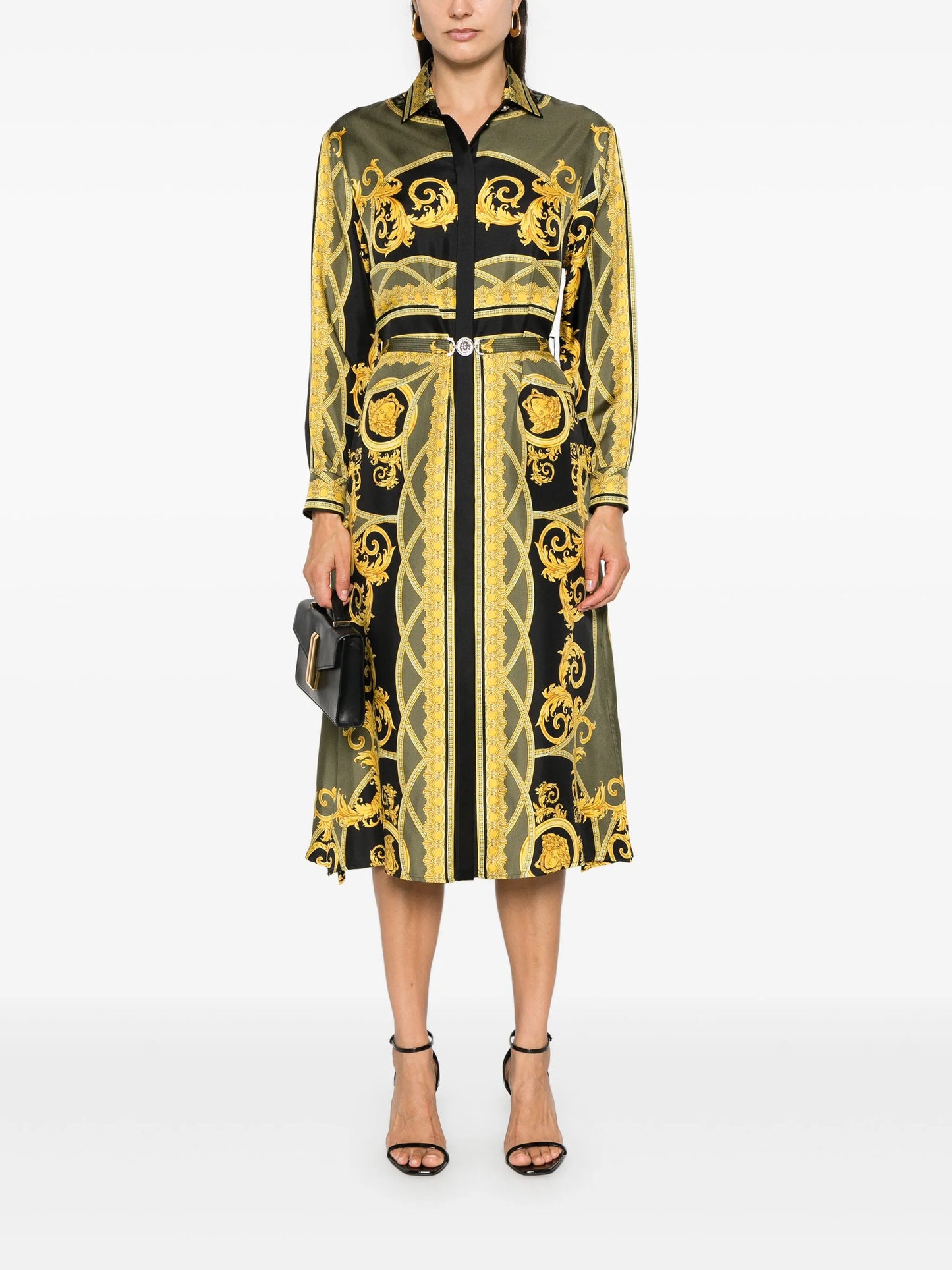 La Coupe des Dieux silk shirt dress
