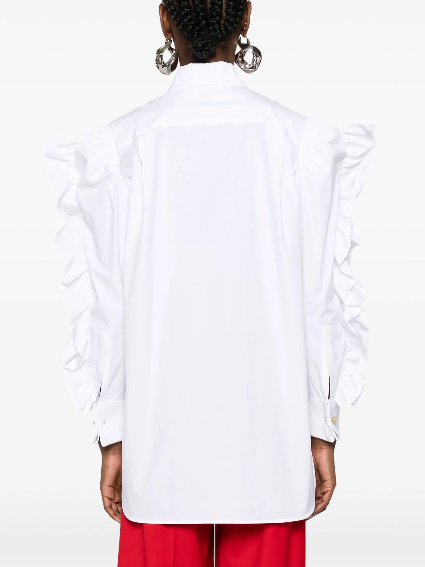 Pleiadi ruffle-detail shirt