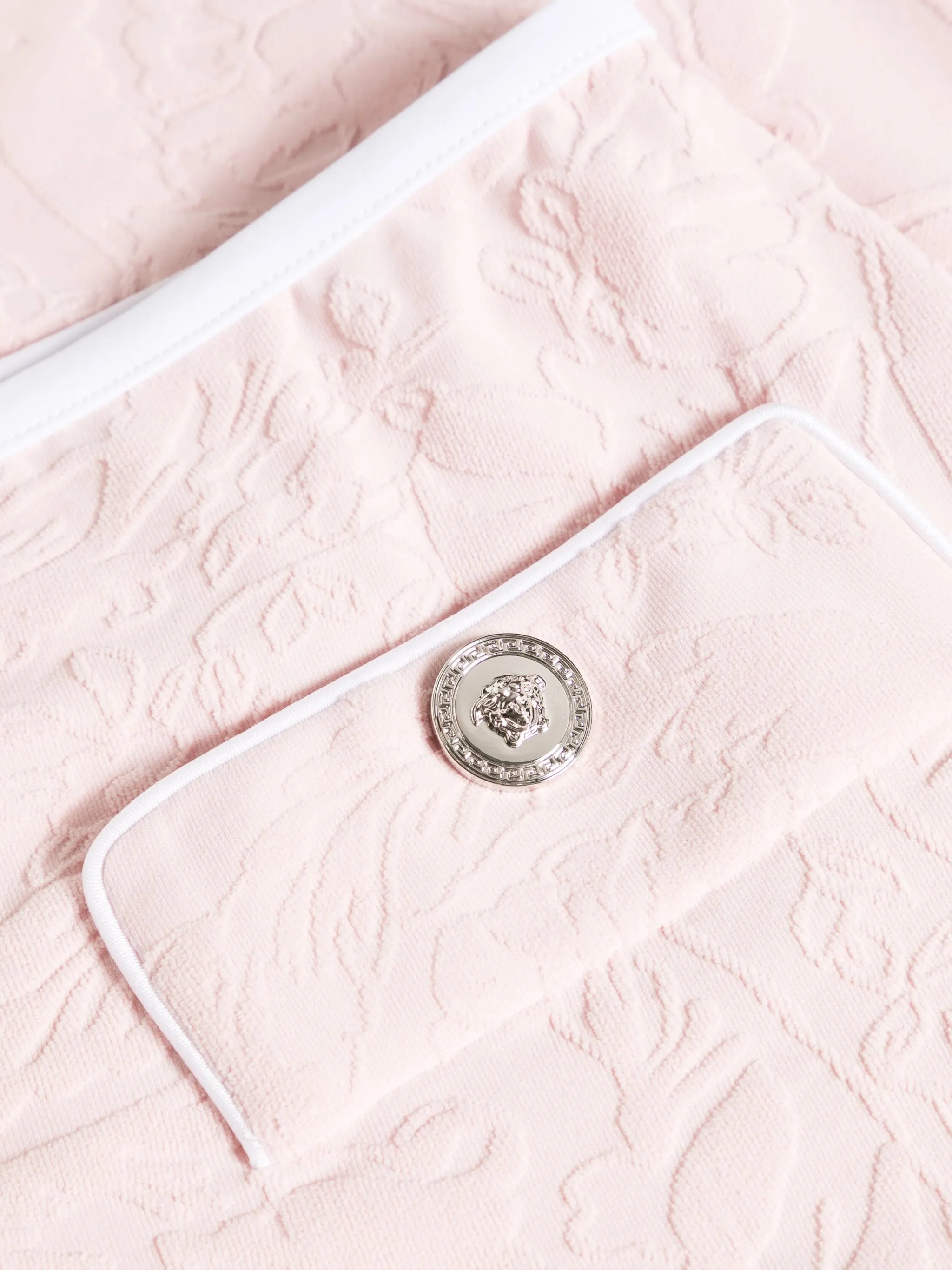 patterned-jacquard mini skirt