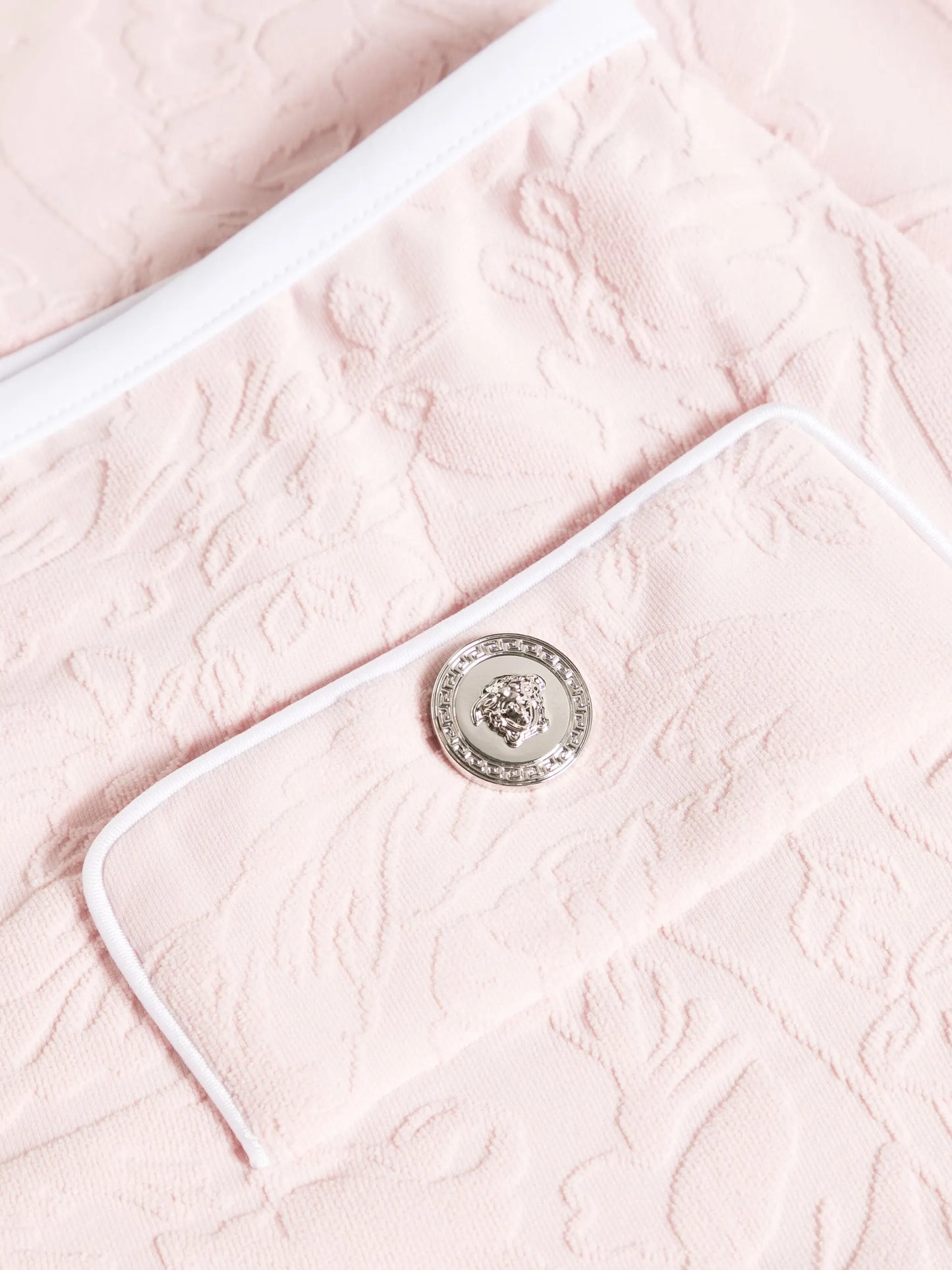 patterned-jacquard mini skirt