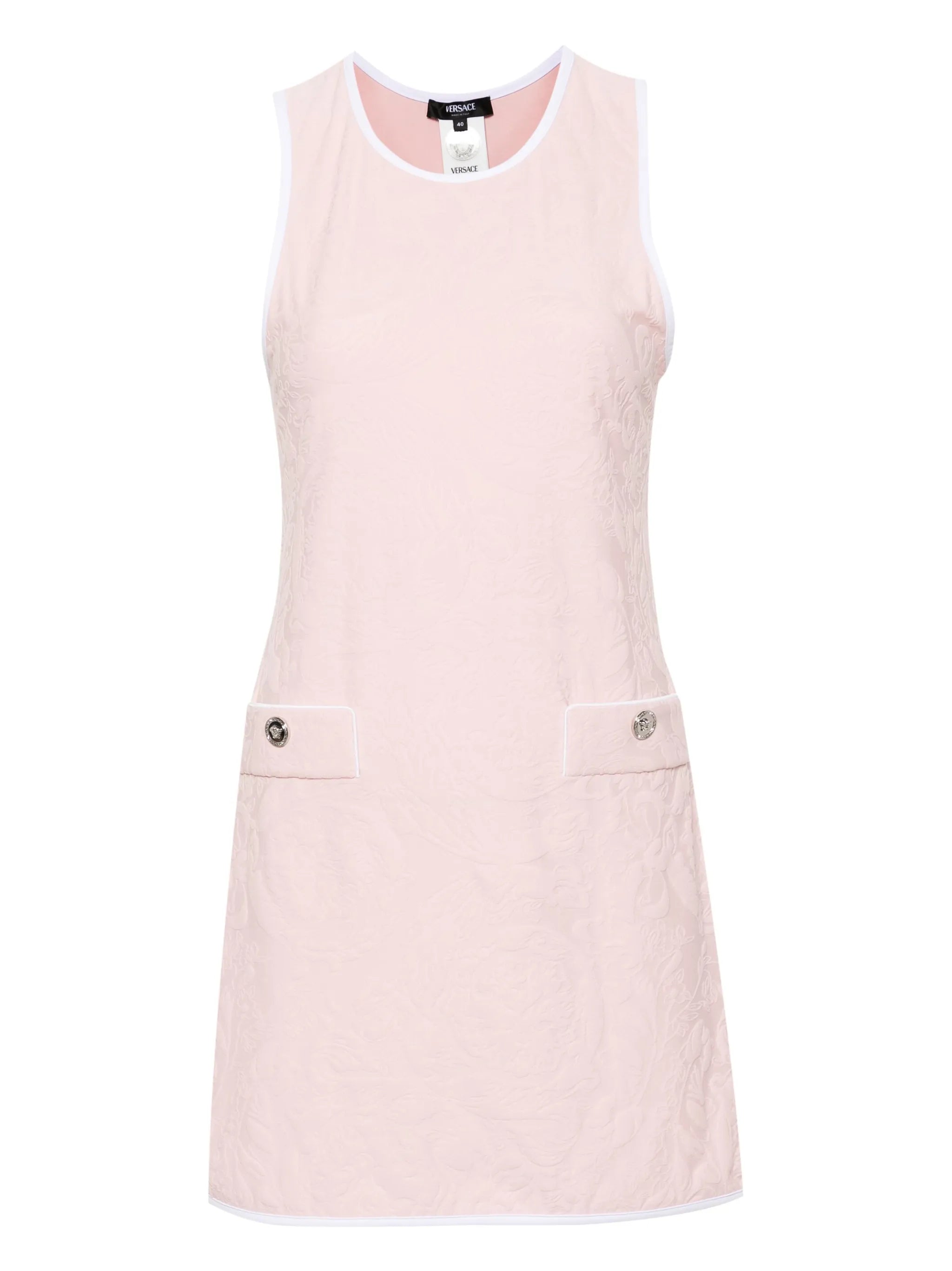baroque-jacquard beach dress