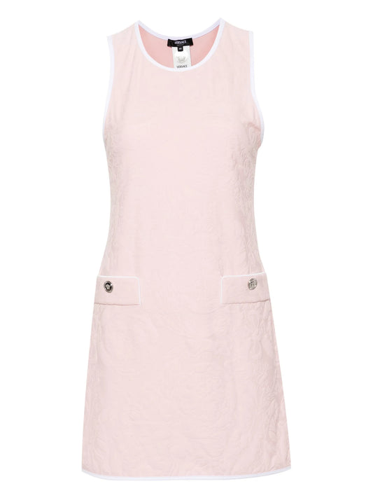 baroque-jacquard beach dress