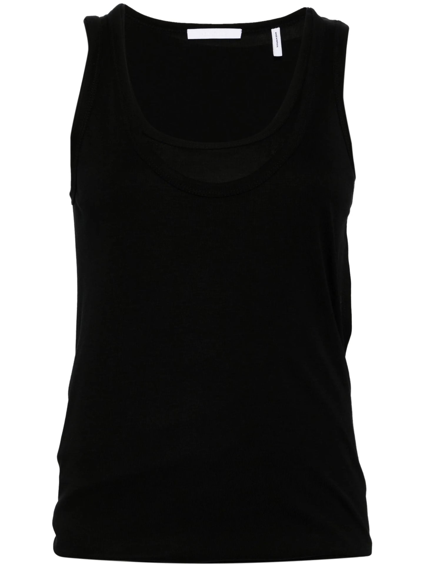 scoop-neck tank top
