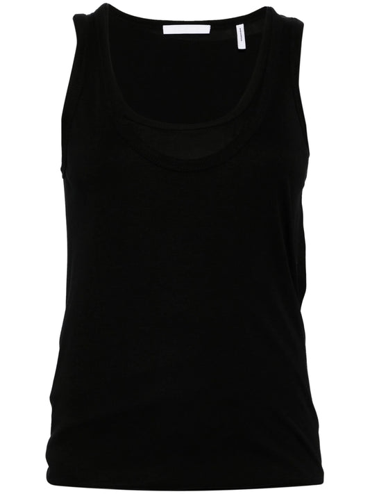 scoop-neck tank top