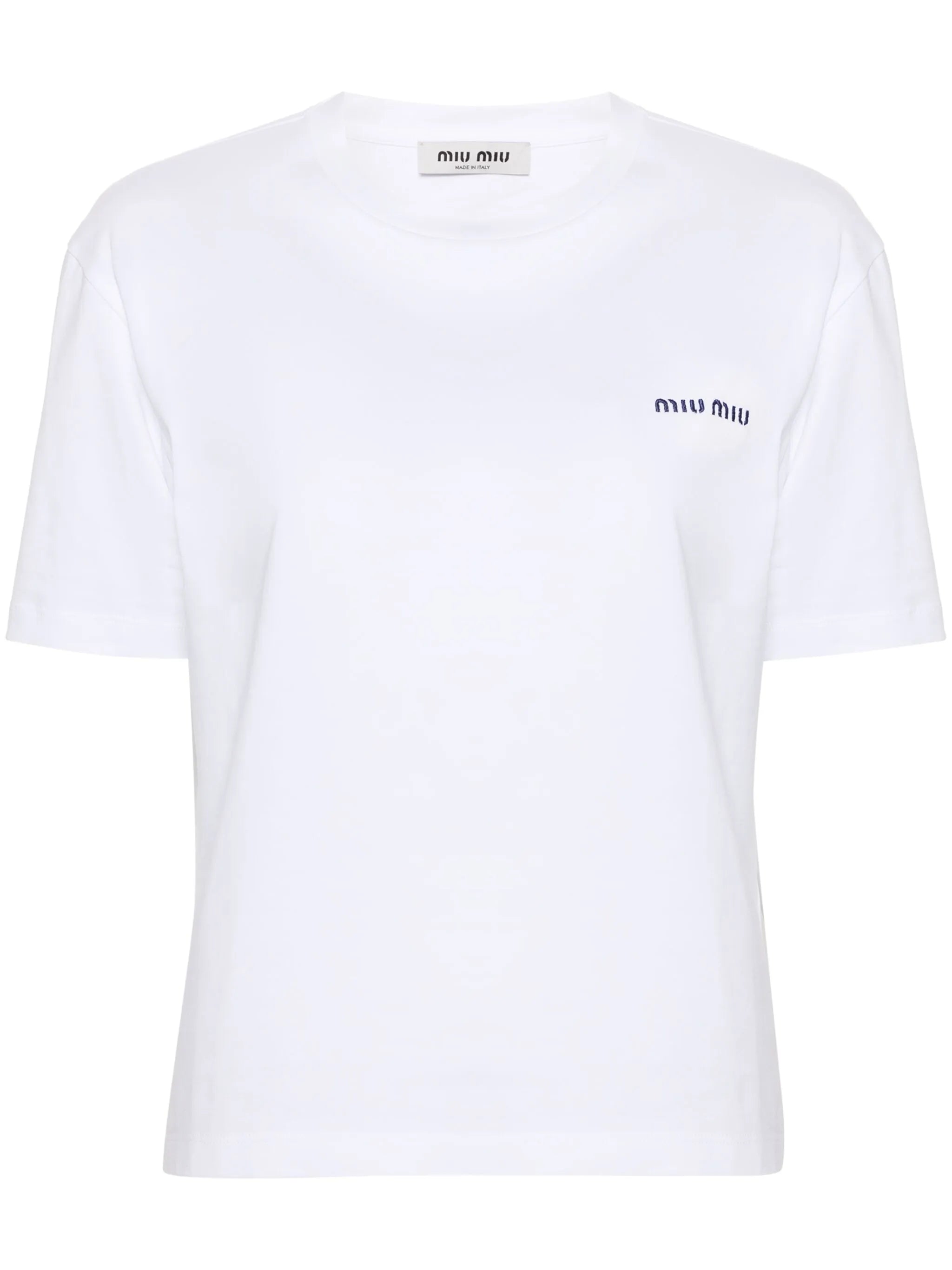 embroidered-logo cotton T-shirt