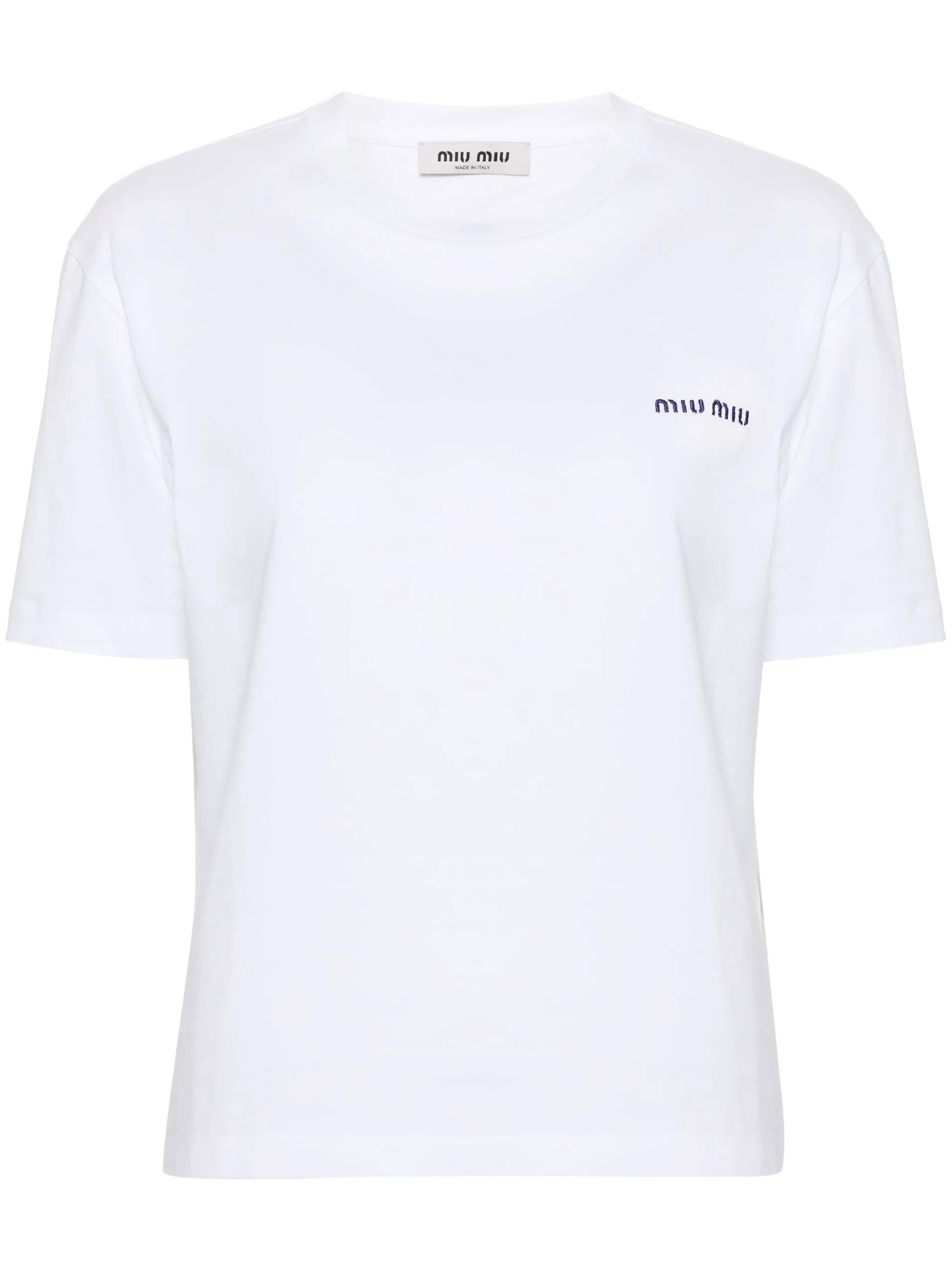 embroidered-logo cotton T-shirt