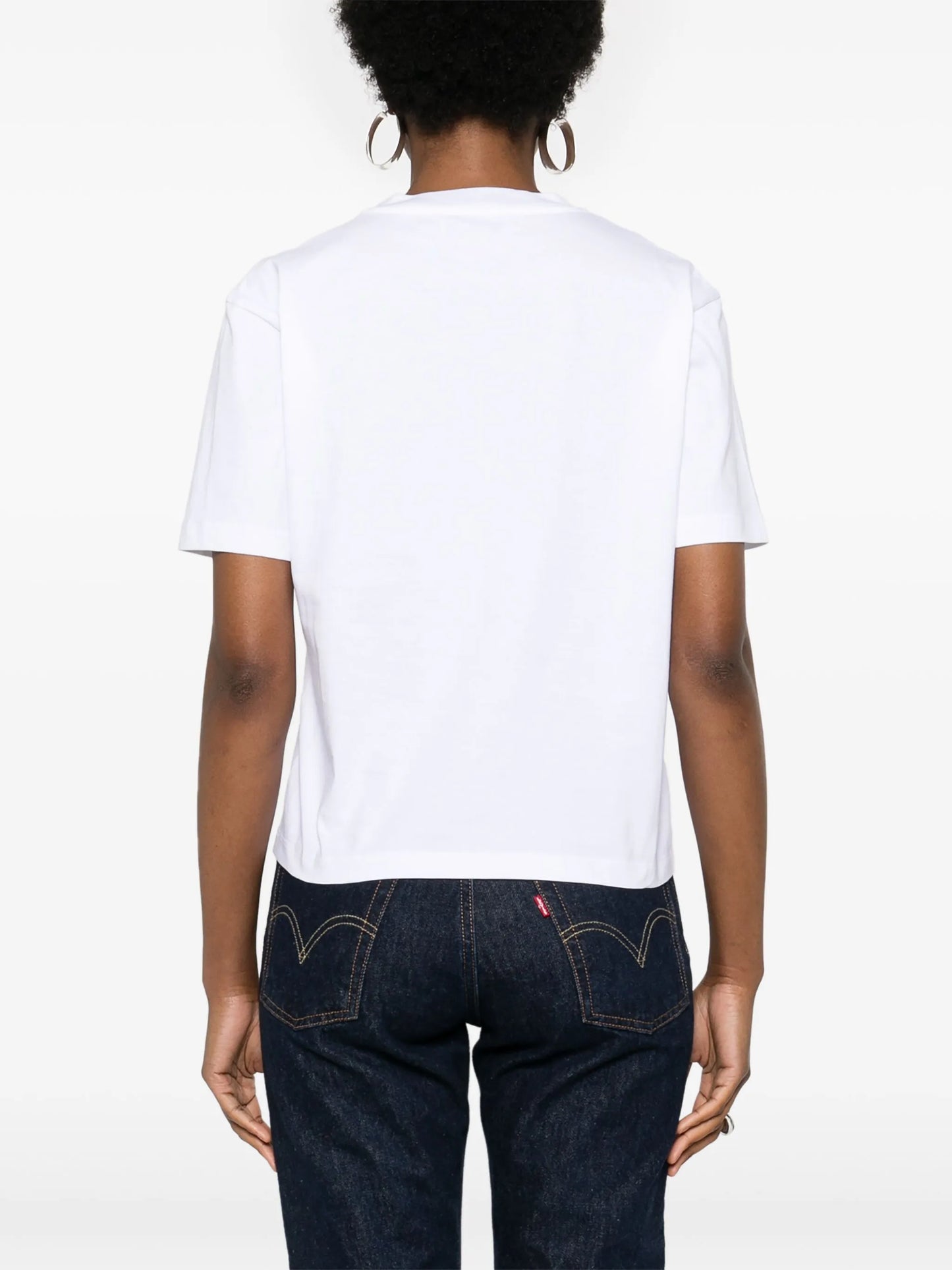 embroidered-logo cotton T-shirt
