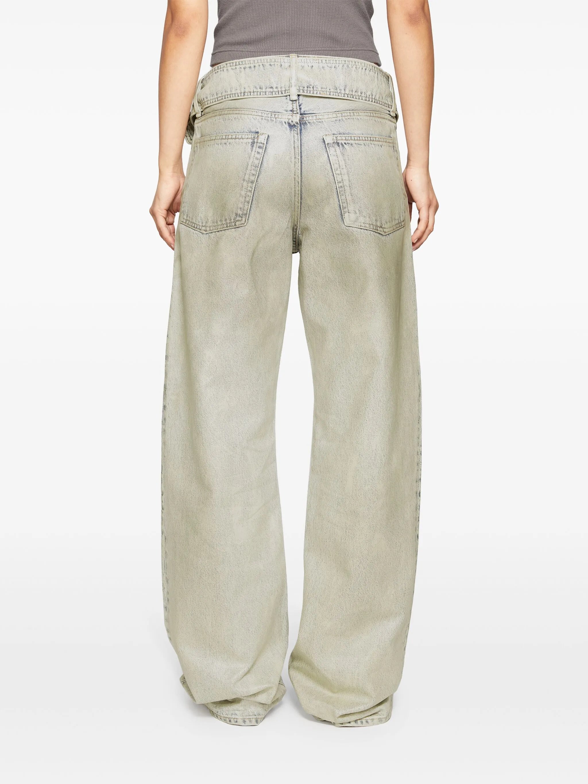 coated jeans