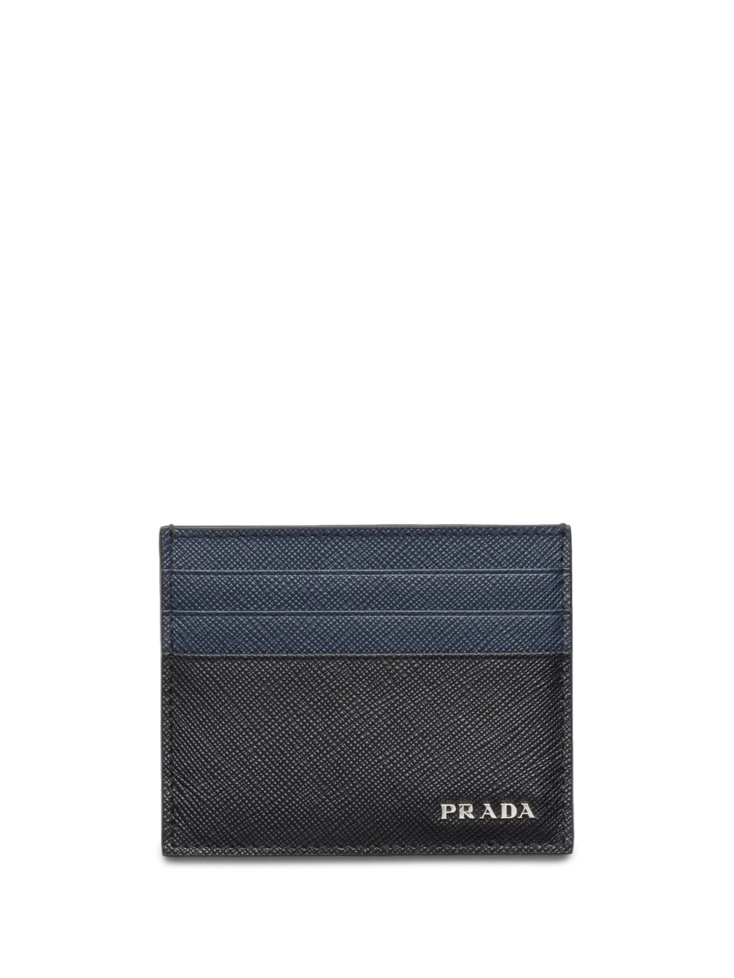 Saffiano leather card holder
