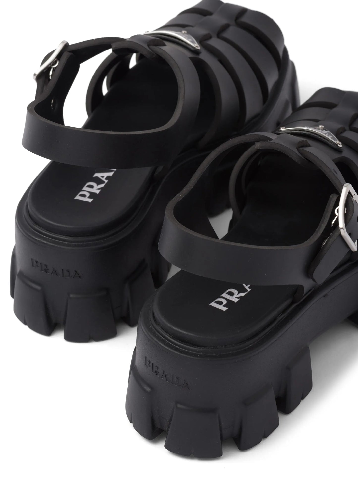 caged platform sandals