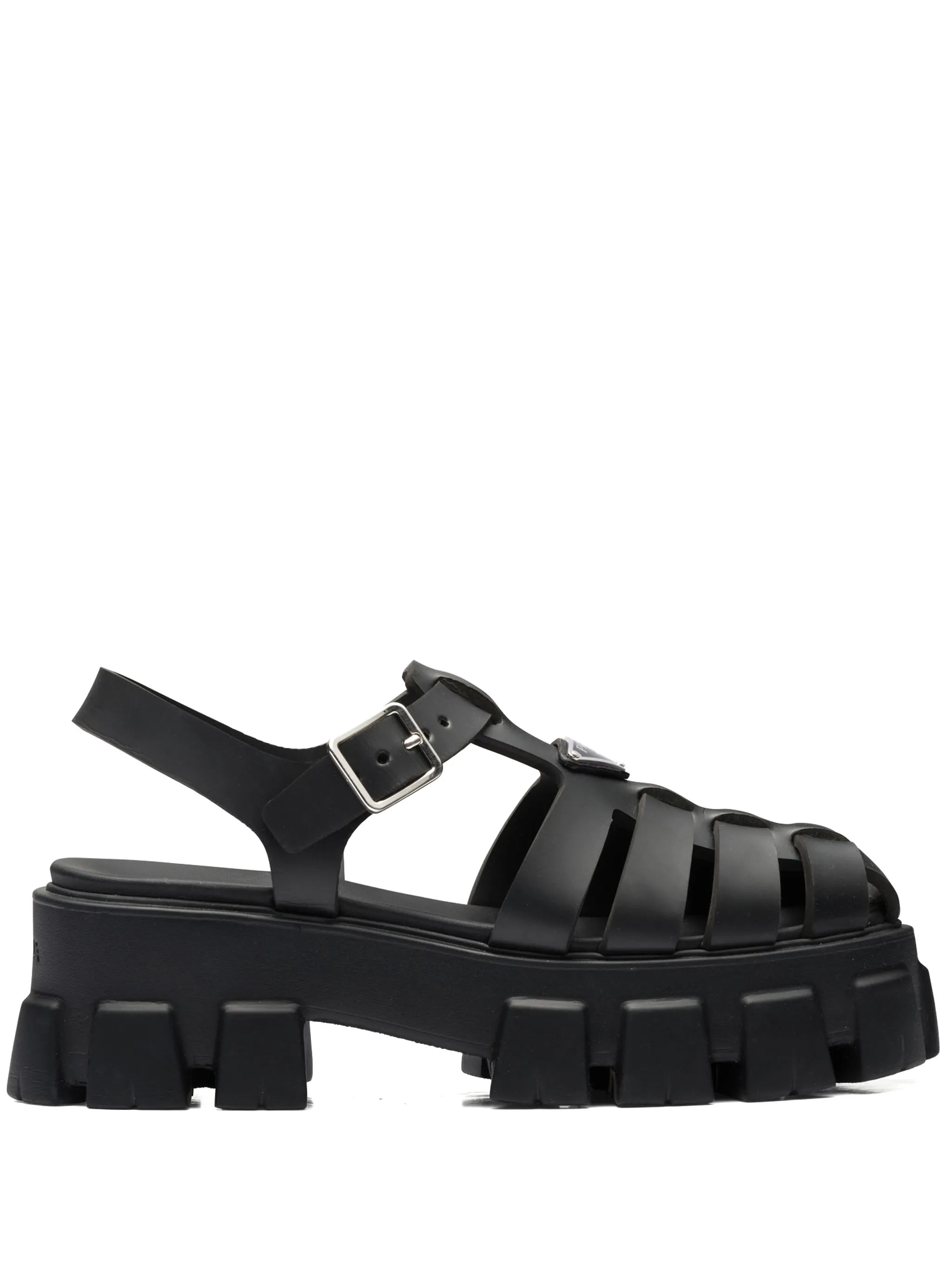 caged platform sandals