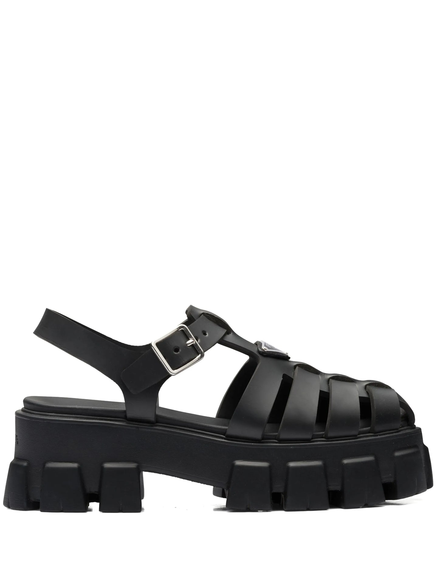 caged platform sandals