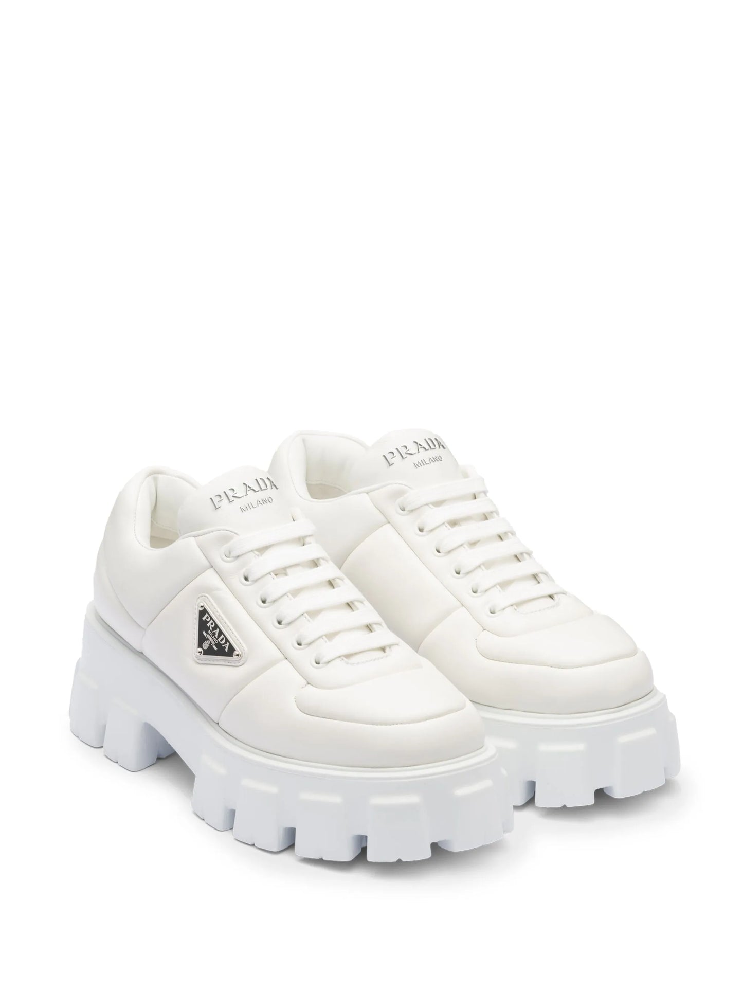 padded low-top sneakers