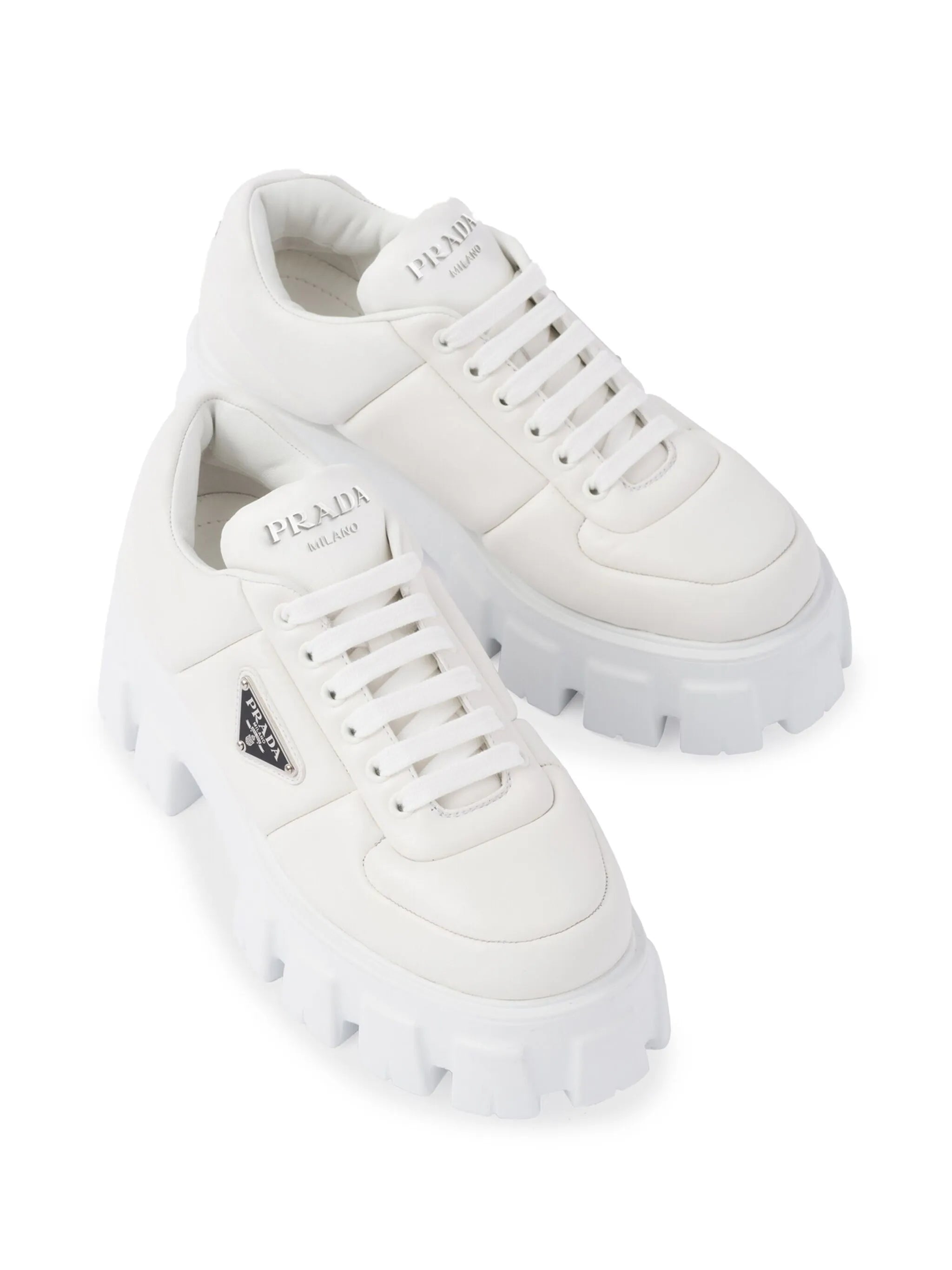 padded low-top sneakers