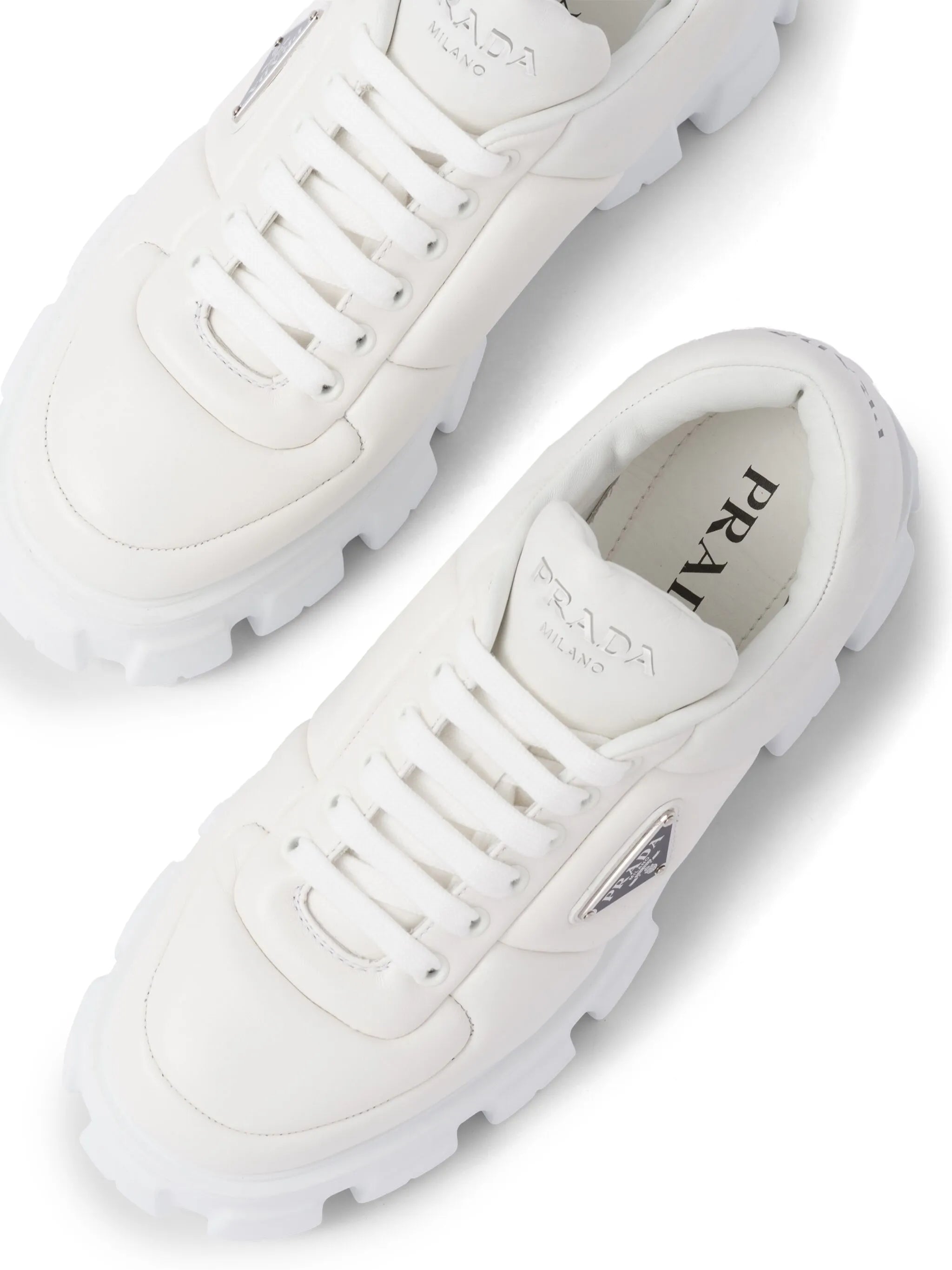 padded low-top sneakers