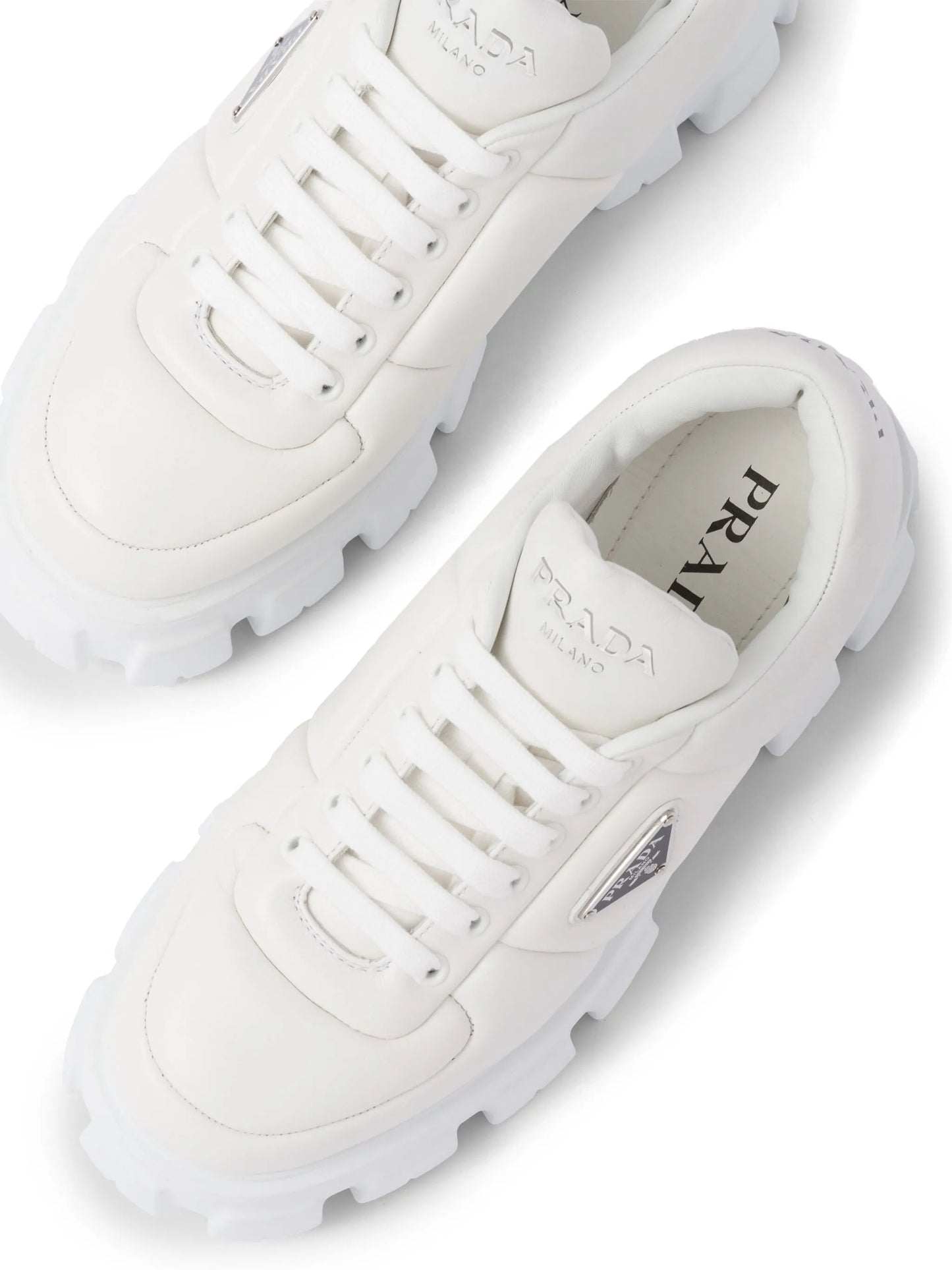 padded low-top sneakers