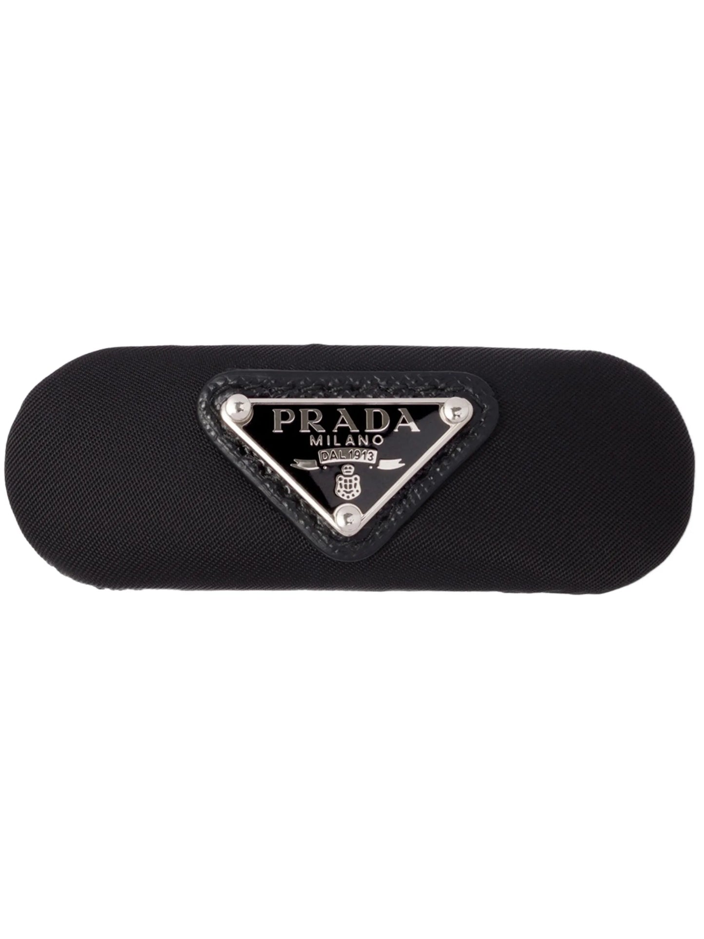 enamel-logo hair clip