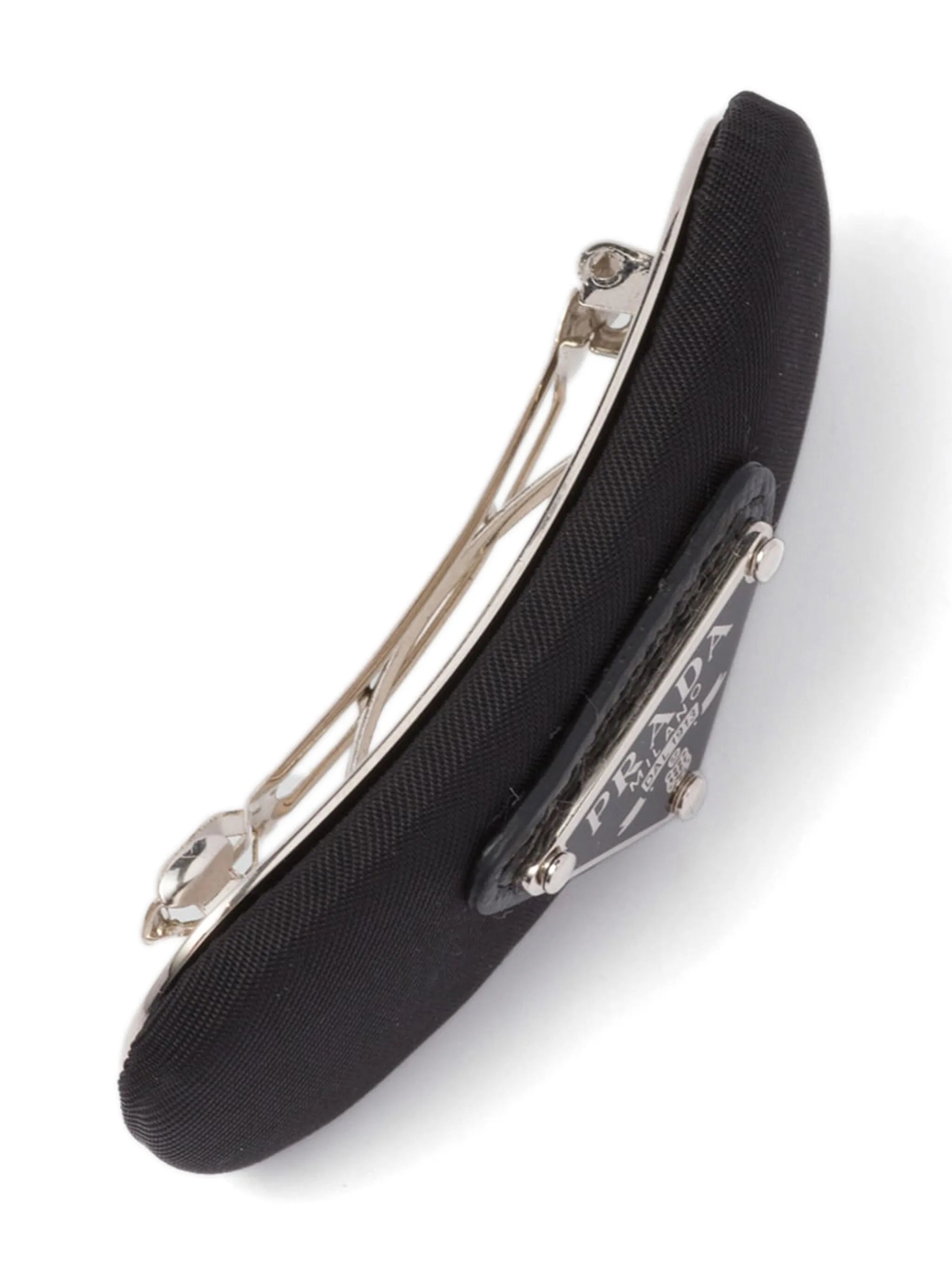 enamel-logo hair clip