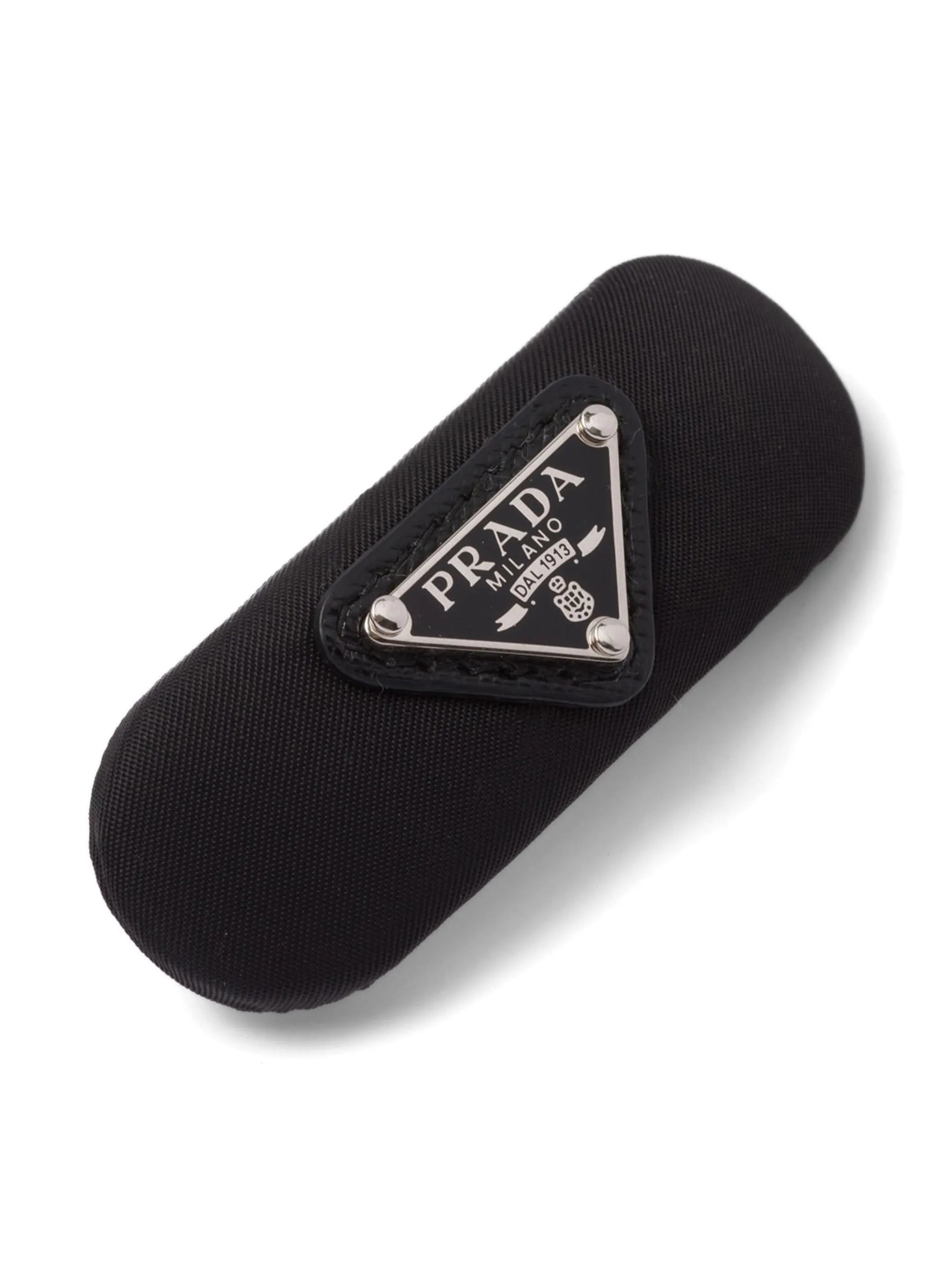 enamel-logo hair clip