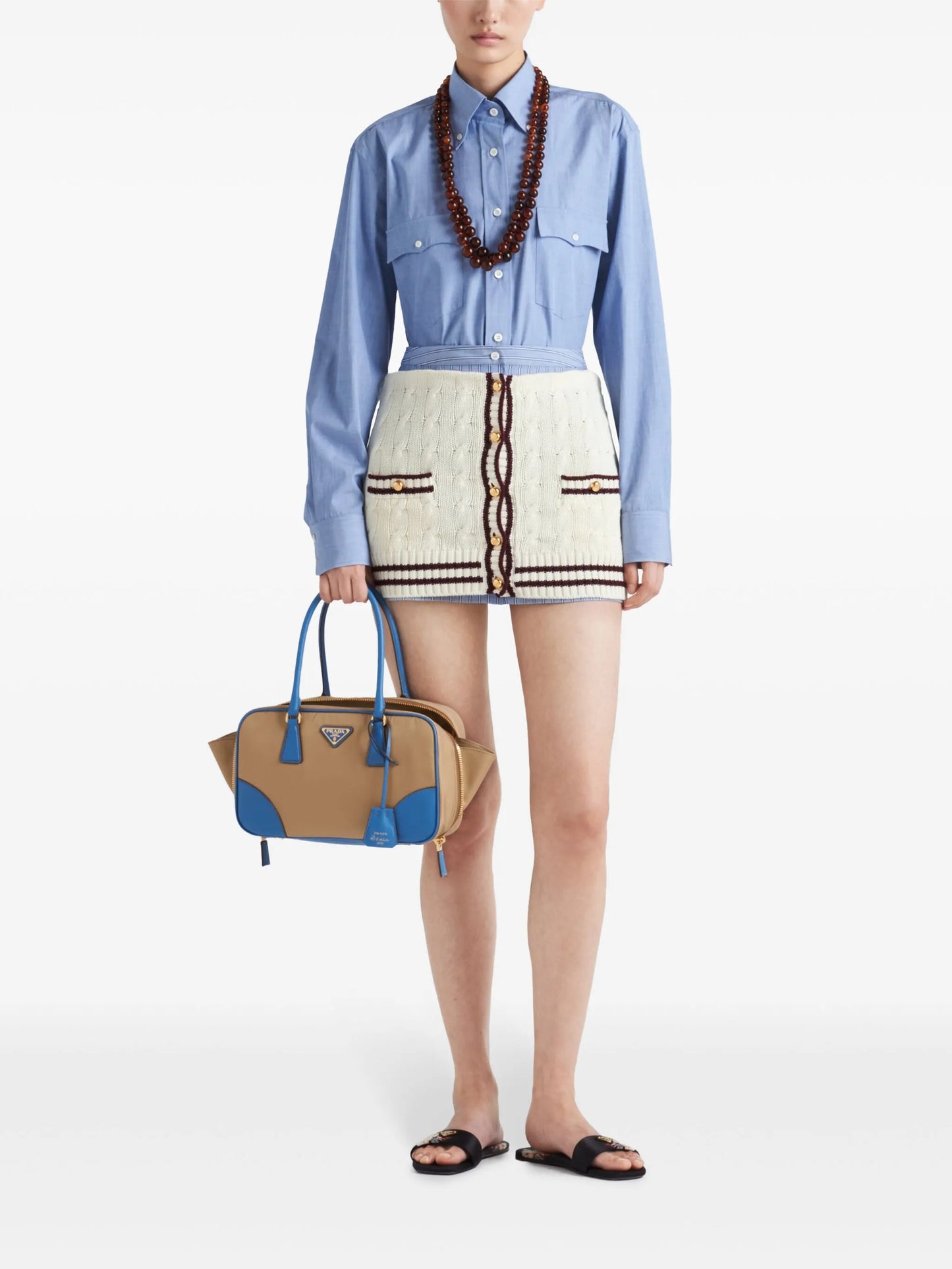 long-sleeve cotton shirt