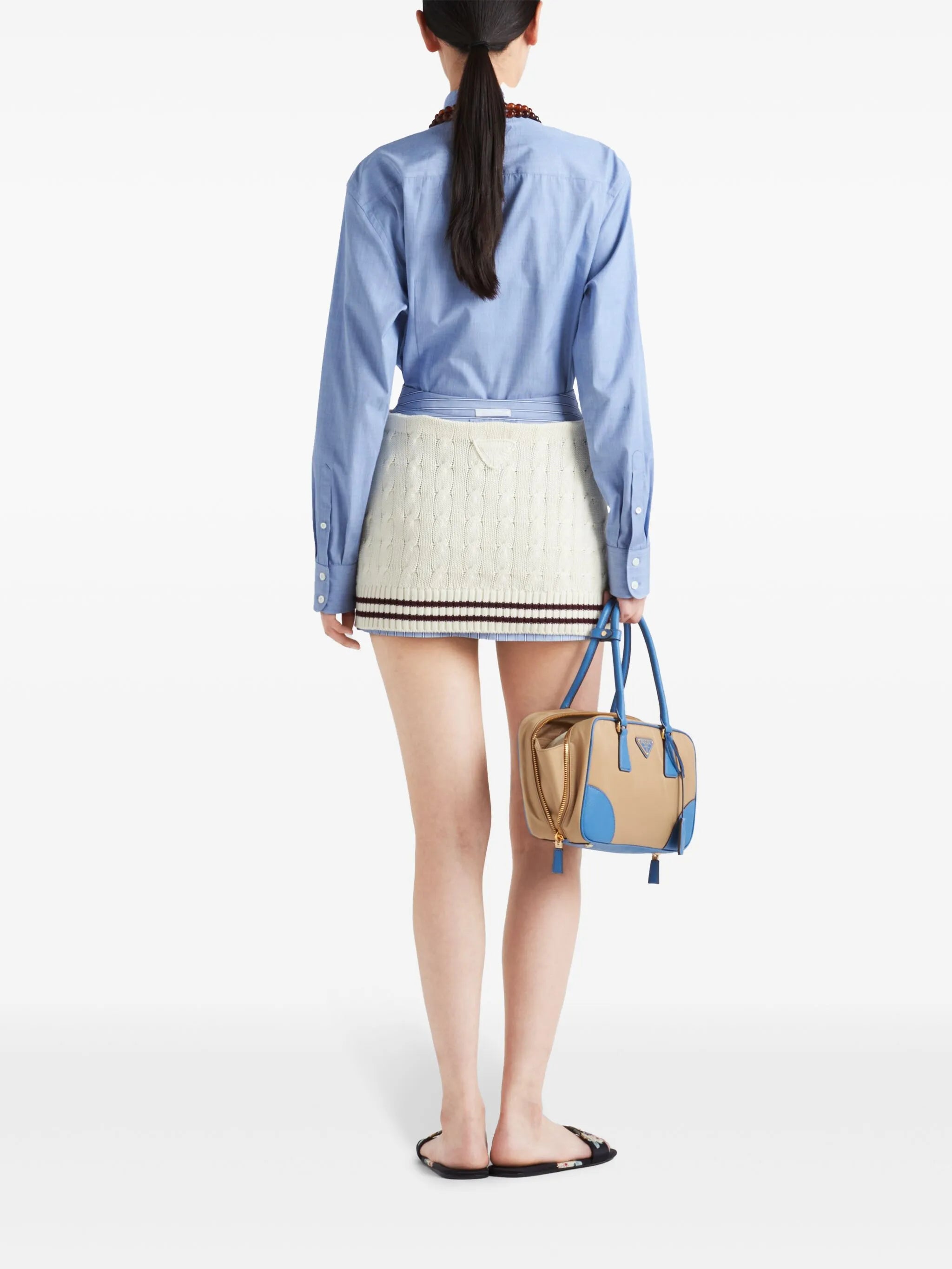 long-sleeve cotton shirt