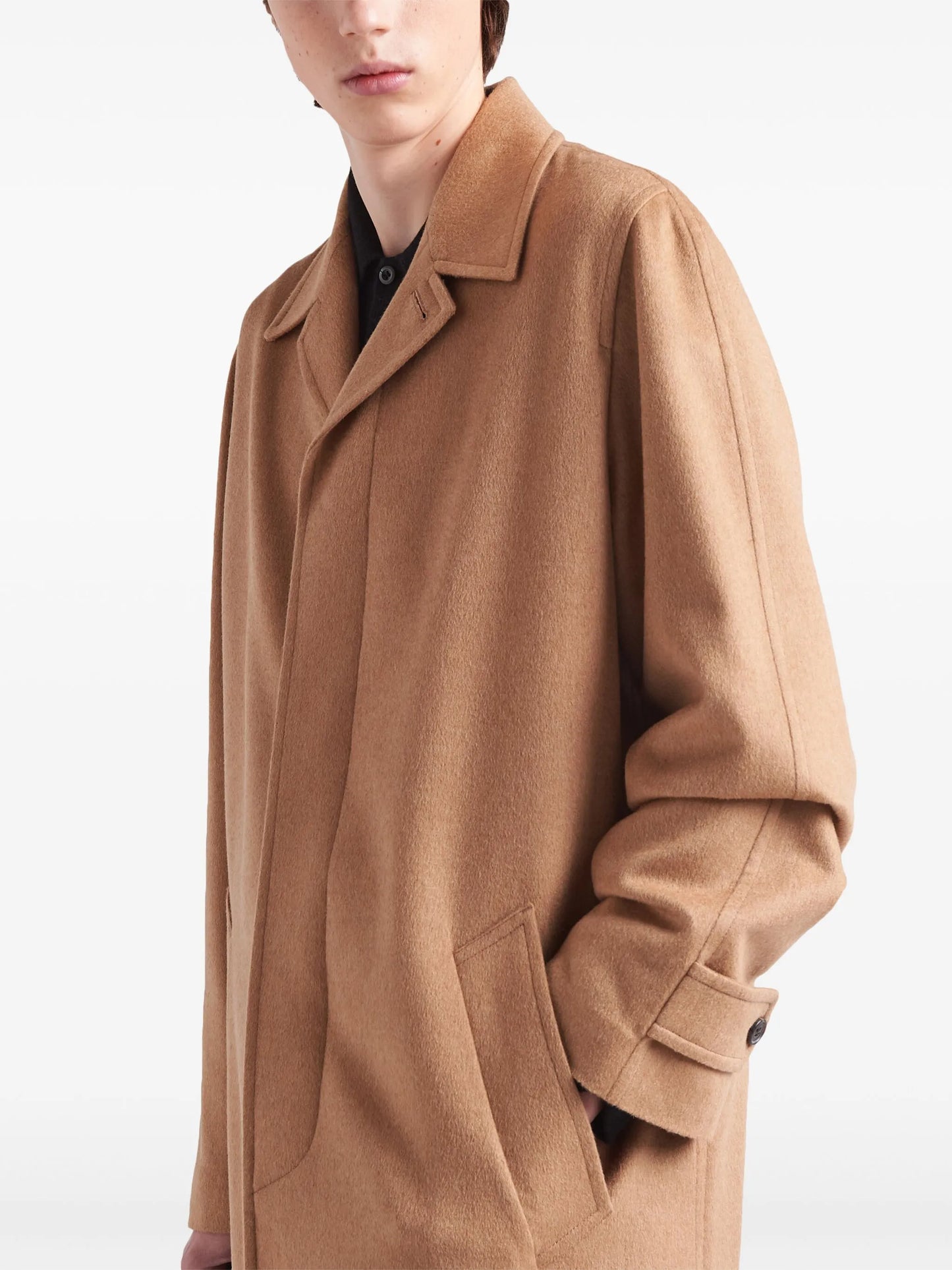 single-breasted coat