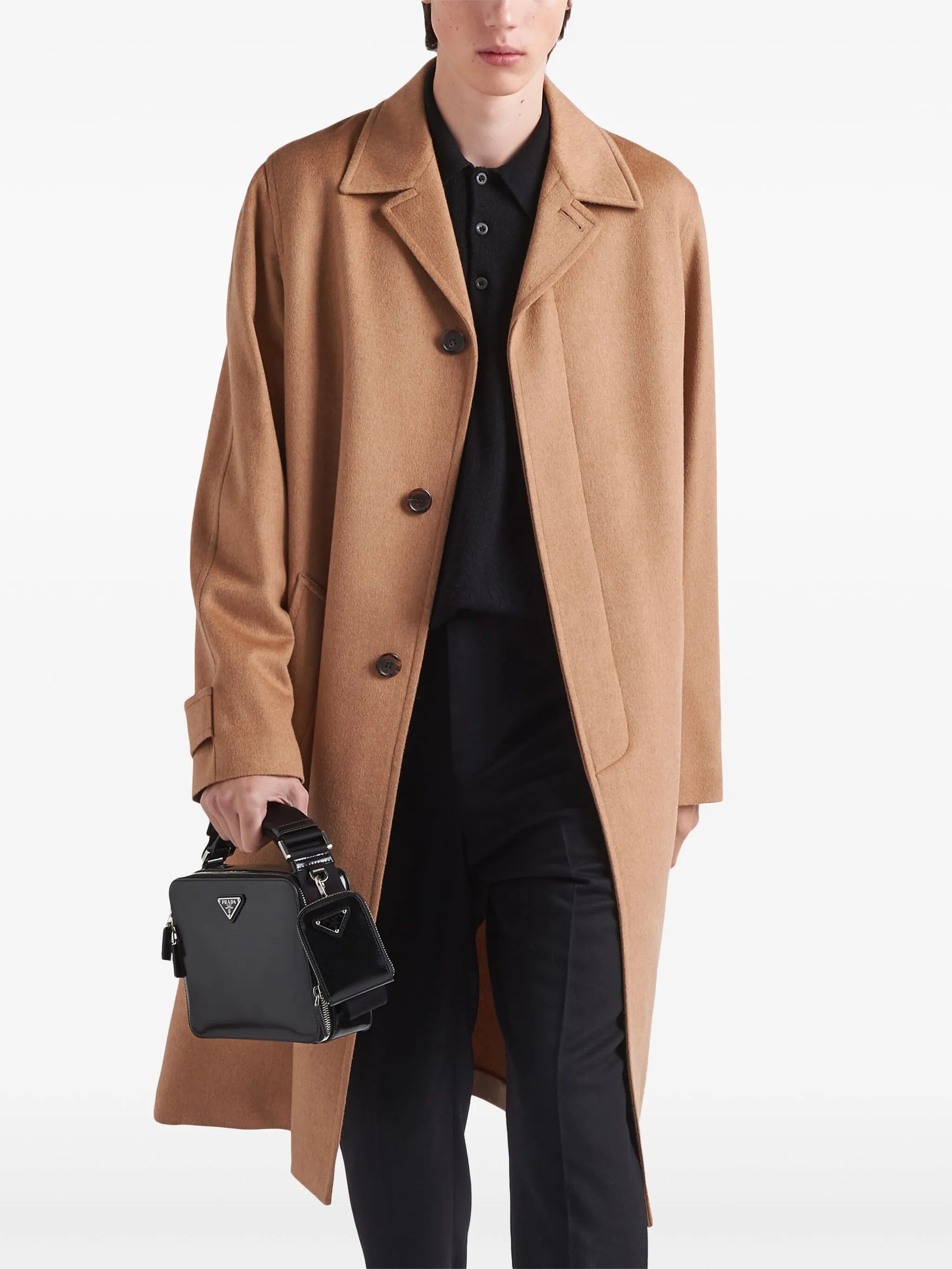 single-breasted coat