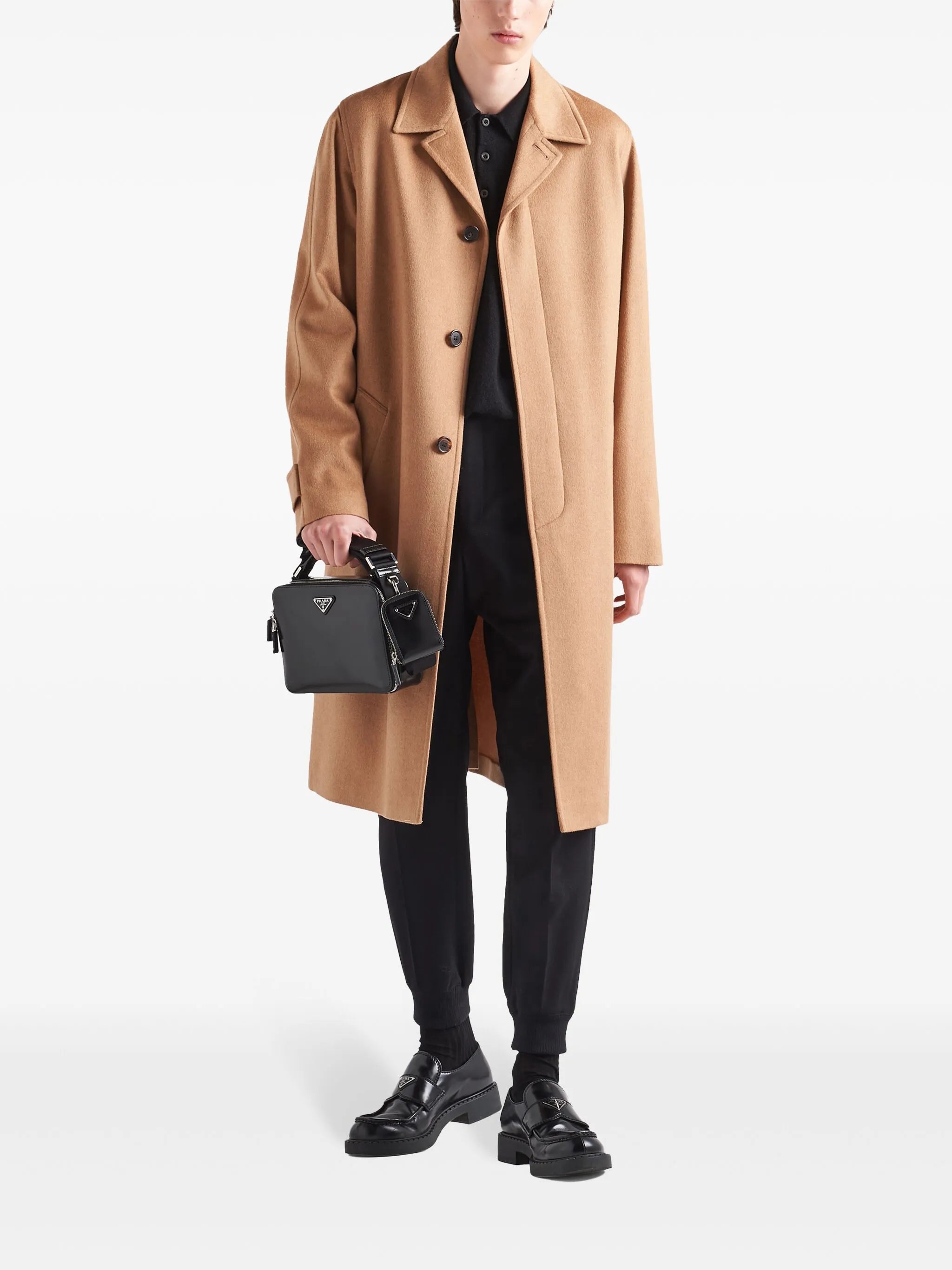 single-breasted coat