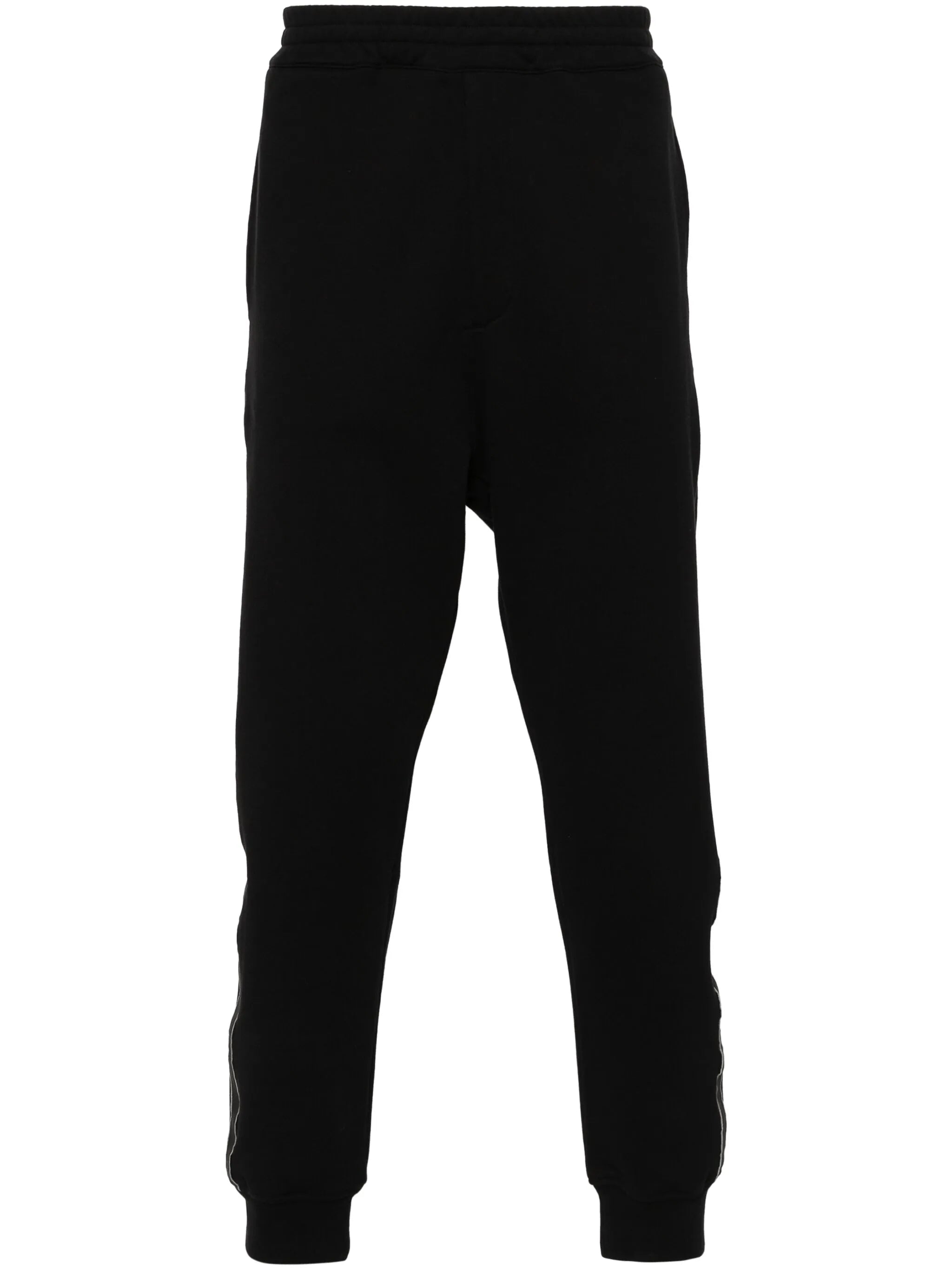 logo-stripe tapered track pants