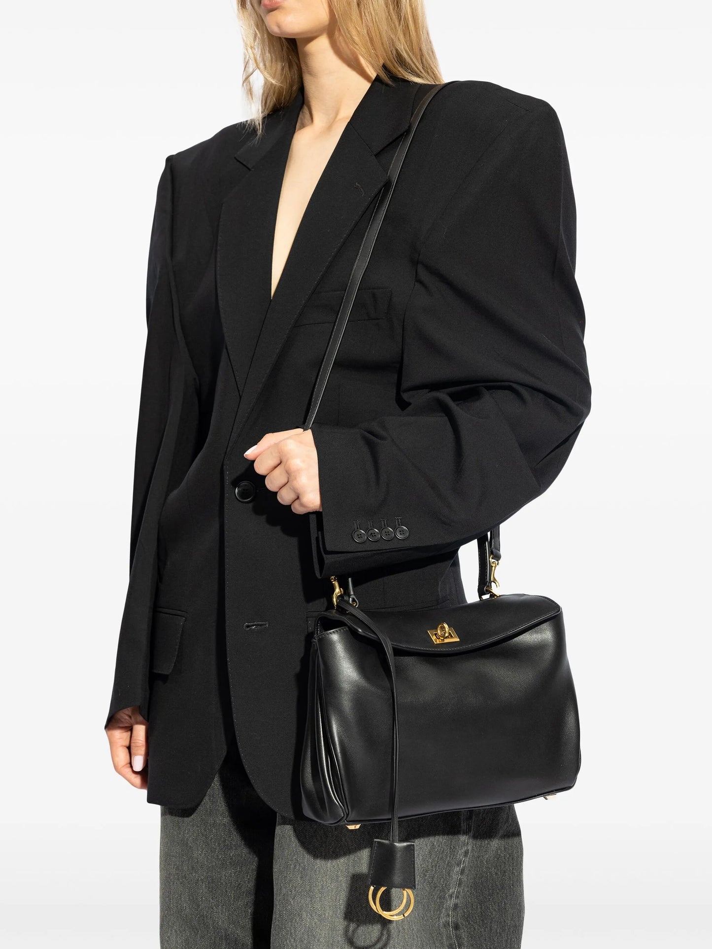 small Rodeo top-handle tote bag