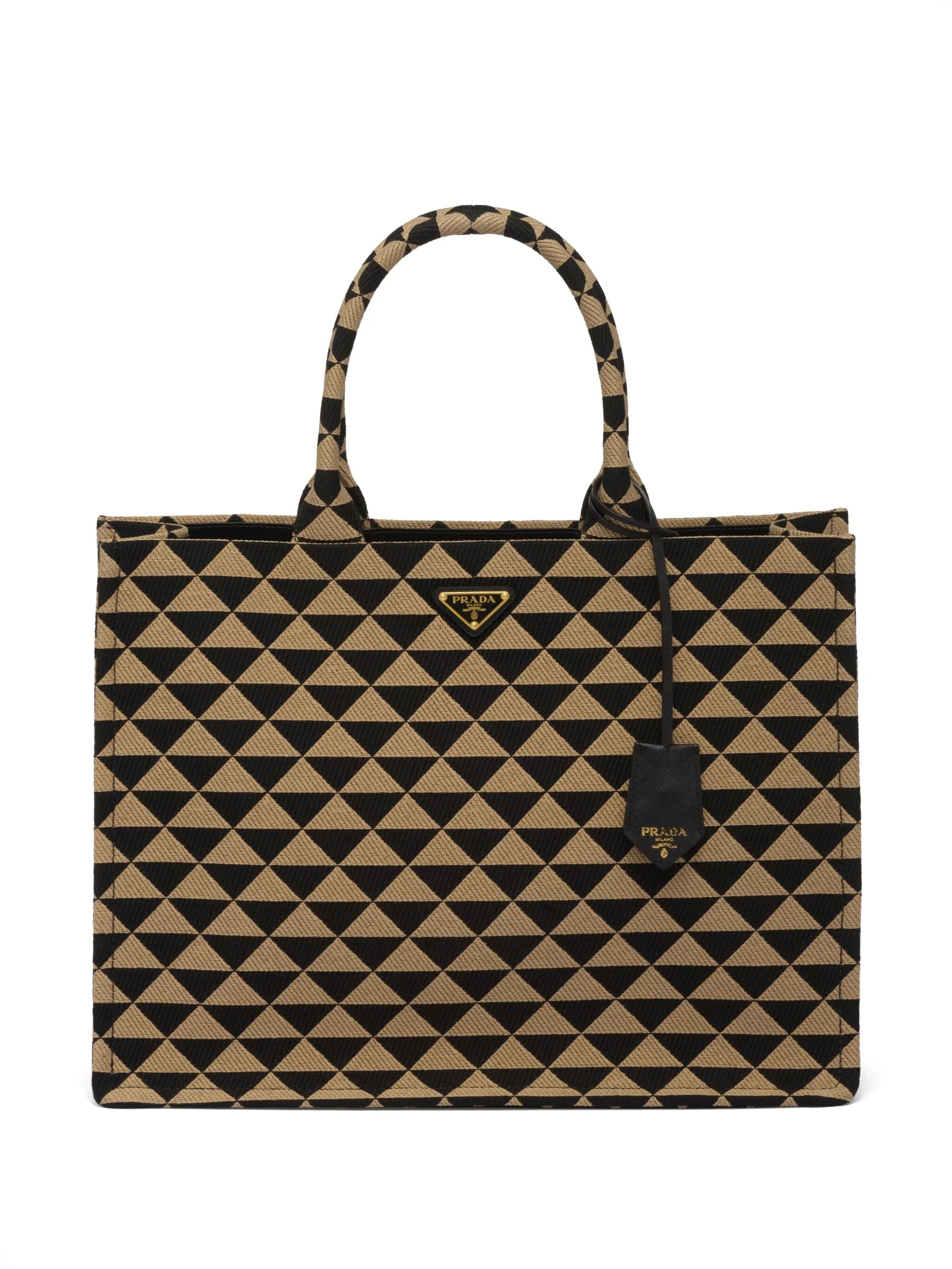 Symbole geometric-print tote bag