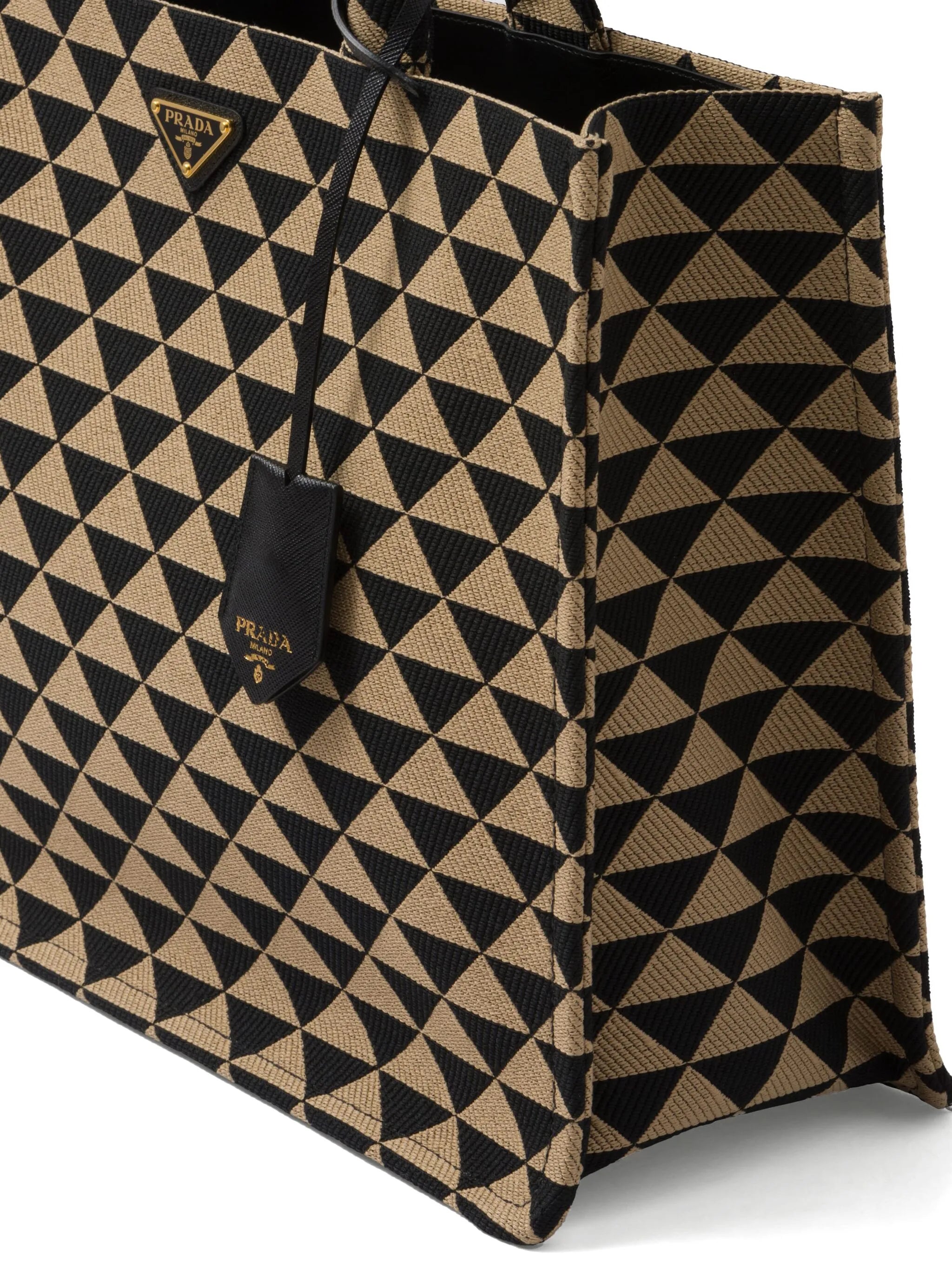 Symbole geometric-print tote bag