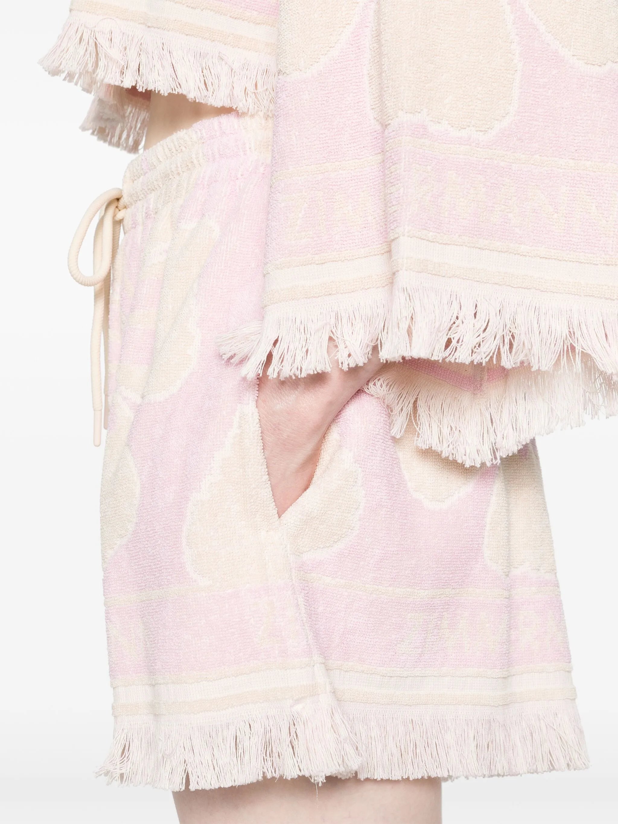 Pop towelling shorts